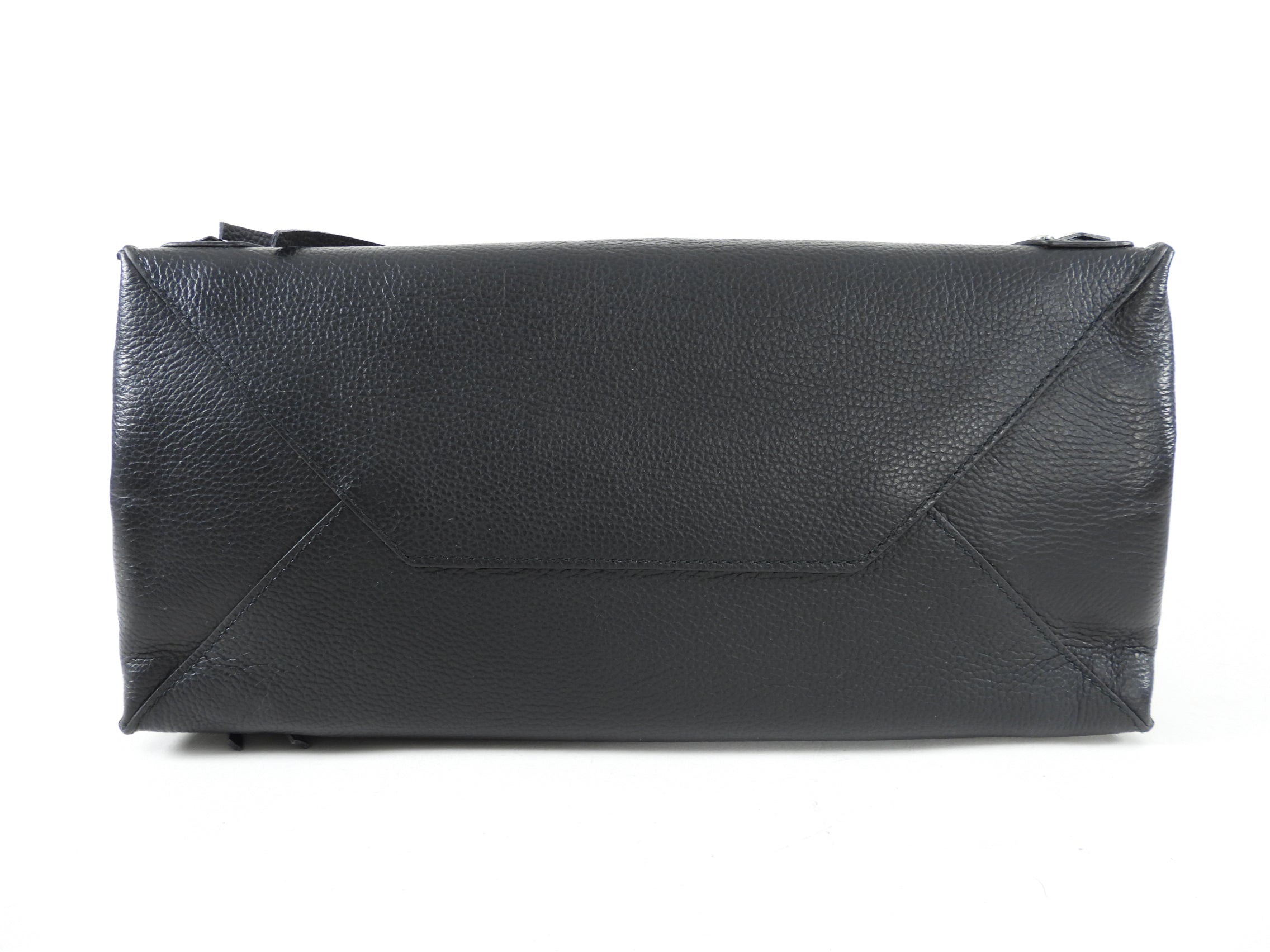 Balenciaga Black and Red Papier A5 Zip Around Tote Bag