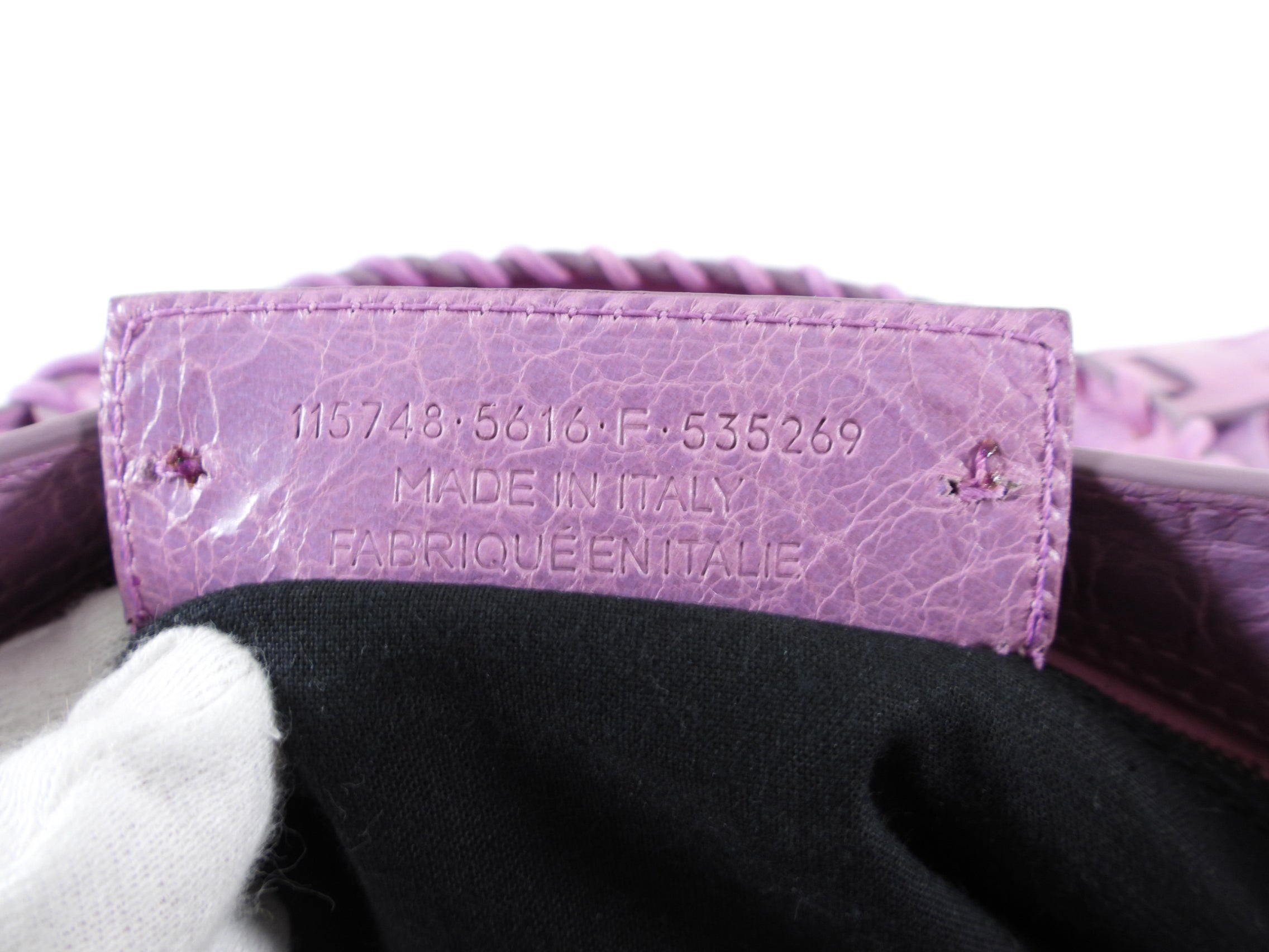 Balenciaga Classic City Medium Lambskin Lilac Purple Bag