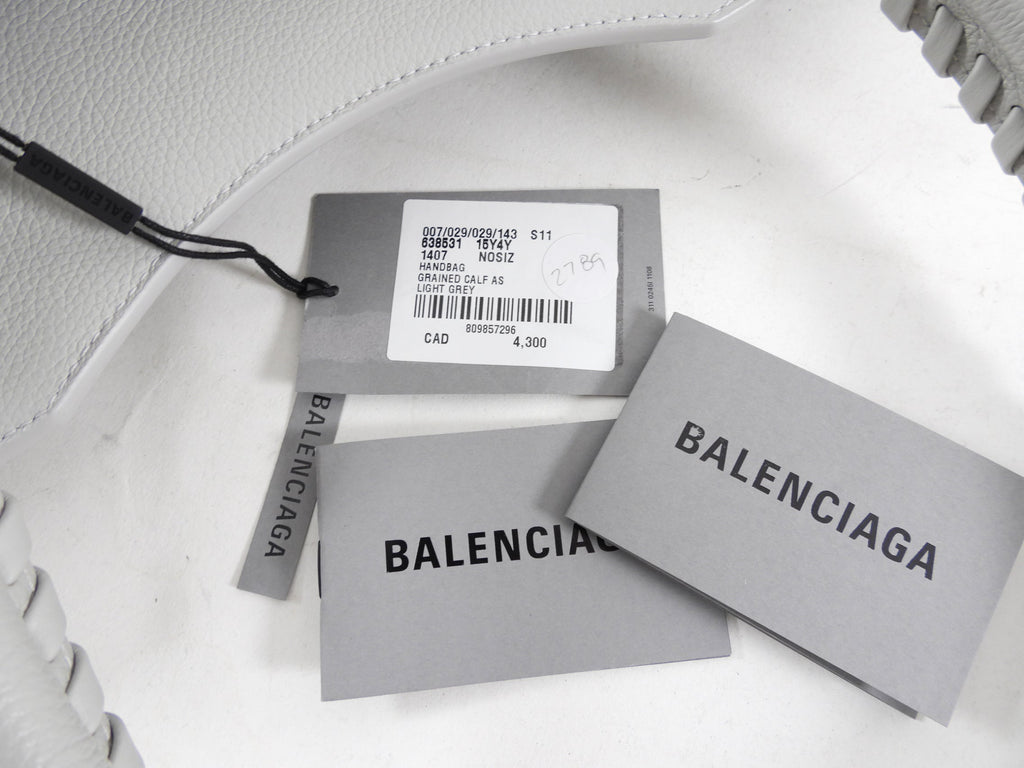 Balenciaga Large Dove Grey Leather Neo Classic Large City Travel Bag