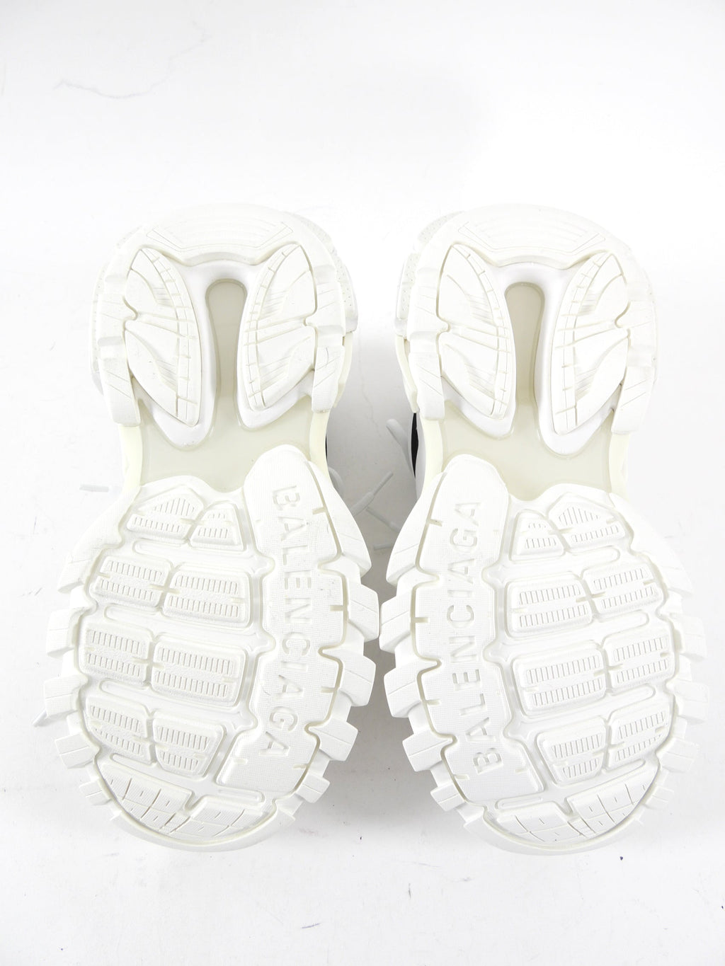 Balenciaga Black and White Track Sneakers - 38 (fits like 37 / 7)