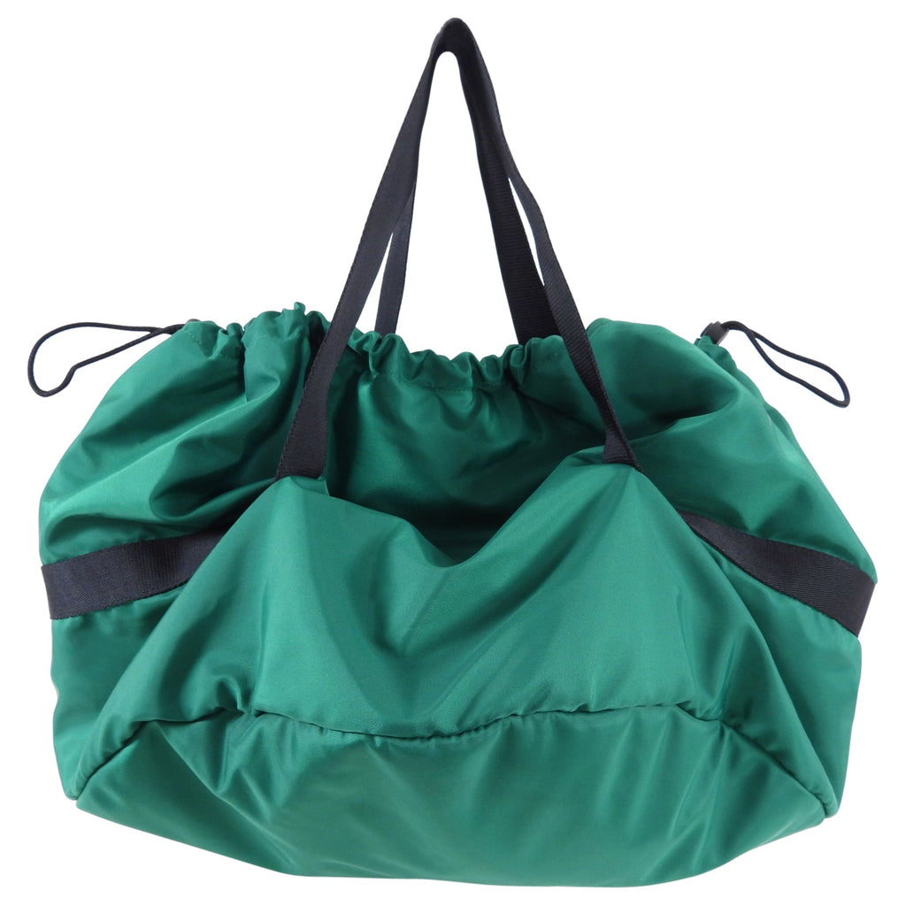 Balenciaga Green Nylon Large Wheel Bag