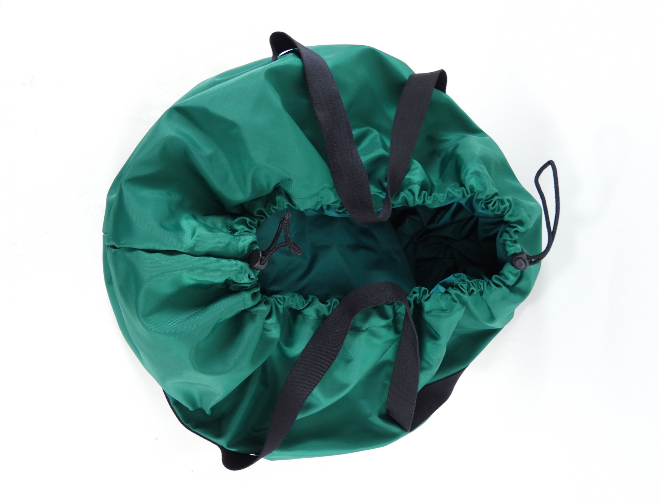 Balenciaga Green Nylon Large Wheel Bag