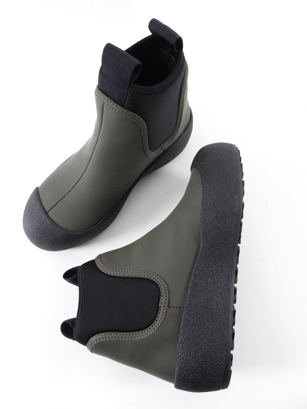 Bally Dark Green Coated Leather Gadey Ankle Boot - 6.5M