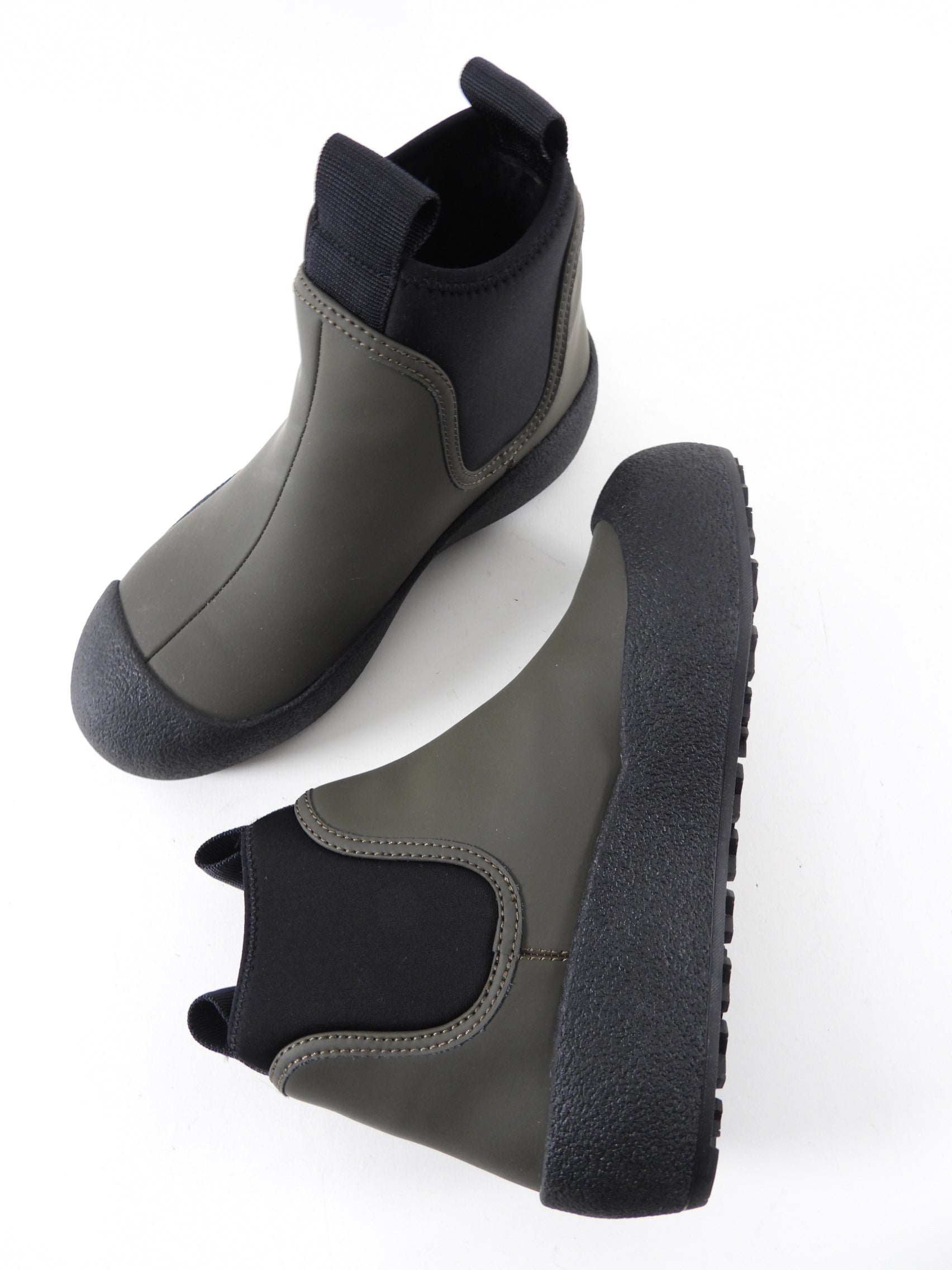 Bally Dark Green Coated Leather Gadey Ankle Boot - 6.5M