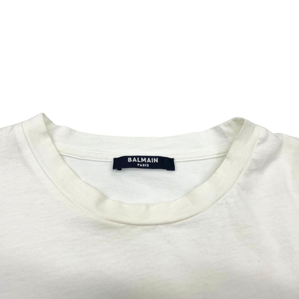 Balmain Cropped Tee - Women's S
