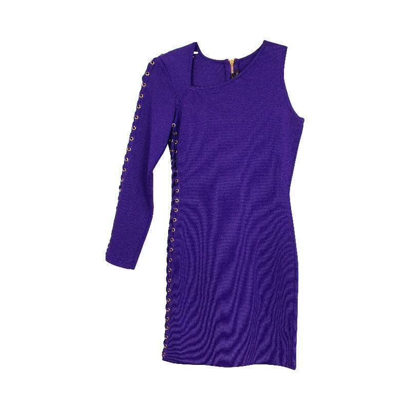 Balmain One Shoulder Dress
