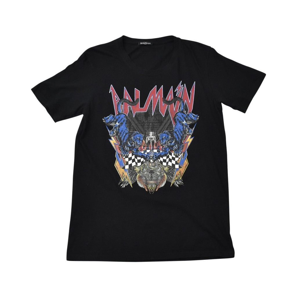 BALMAIN Black Mens SIZE M Tops