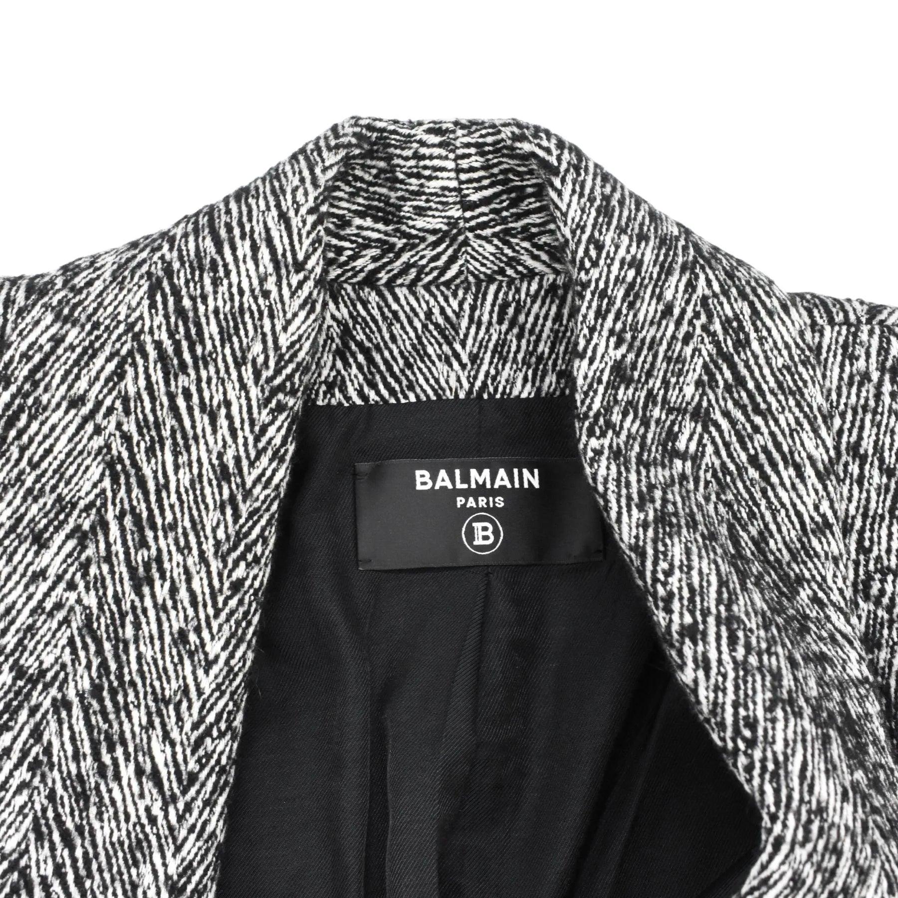 Balmain Wool Jacket - Women's 42