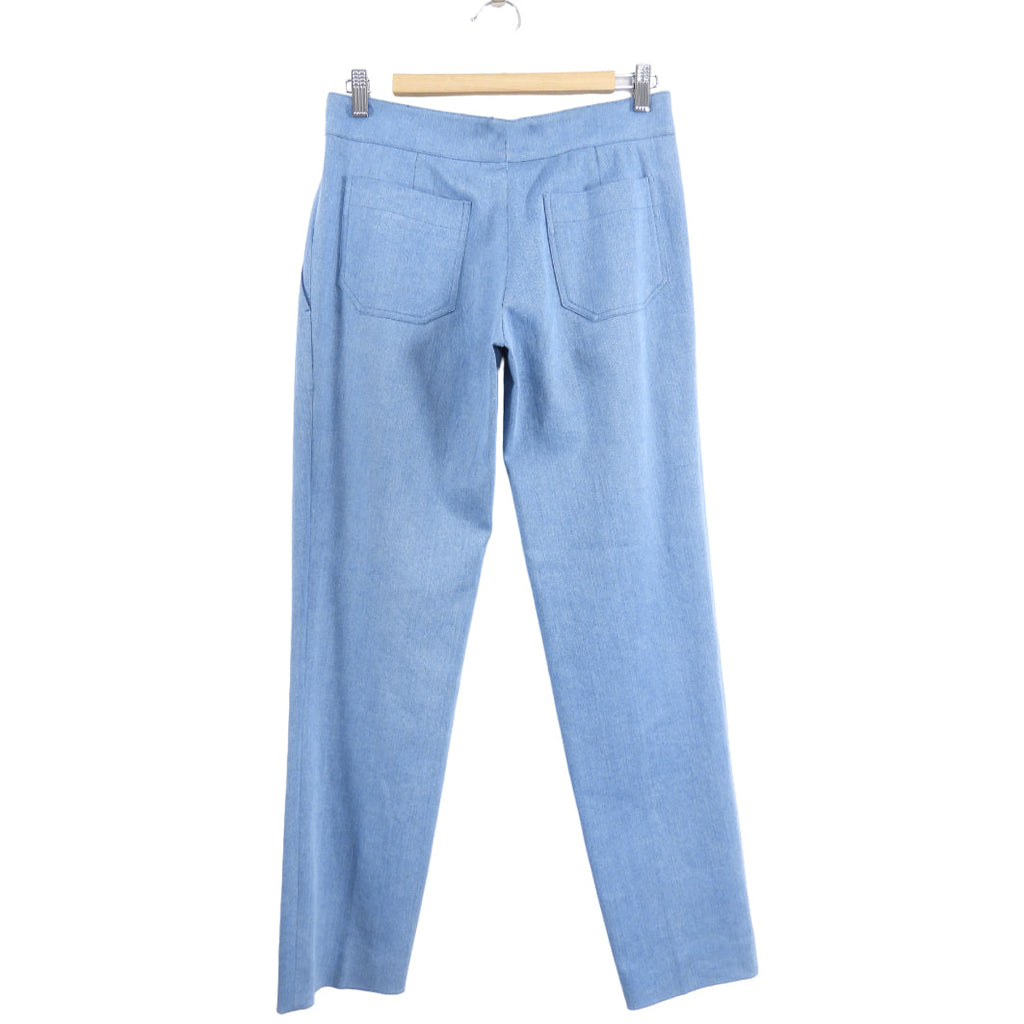 Balmain Blue Slim Light Denim Trousers - FR36