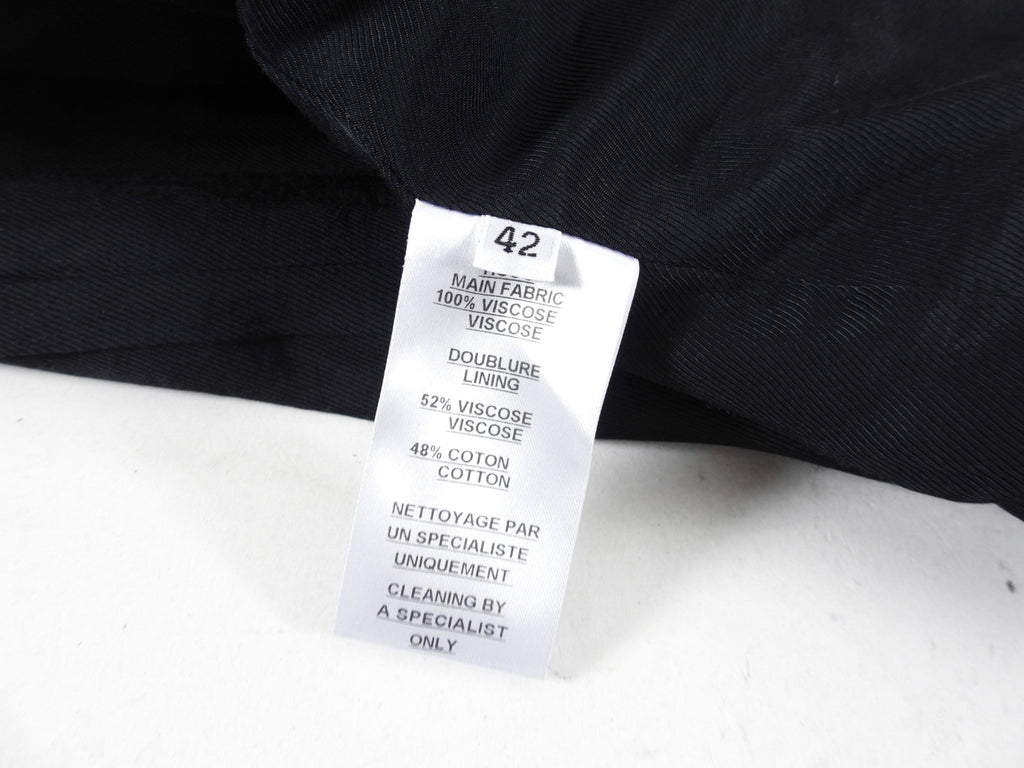 Balmain Black and White Marble Pattern Blazer - FR42 / USA L (8/10)