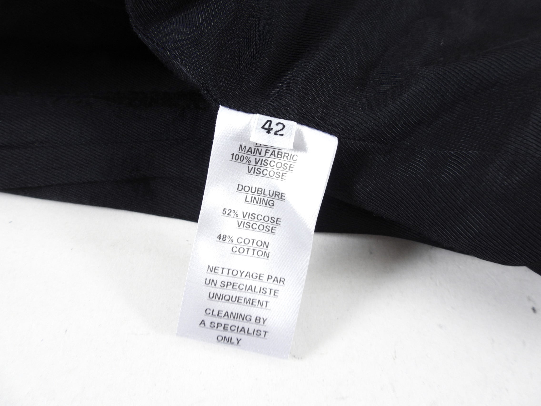 Balmain Black and White Marble Pattern Blazer - FR42 / USA L (8/10)