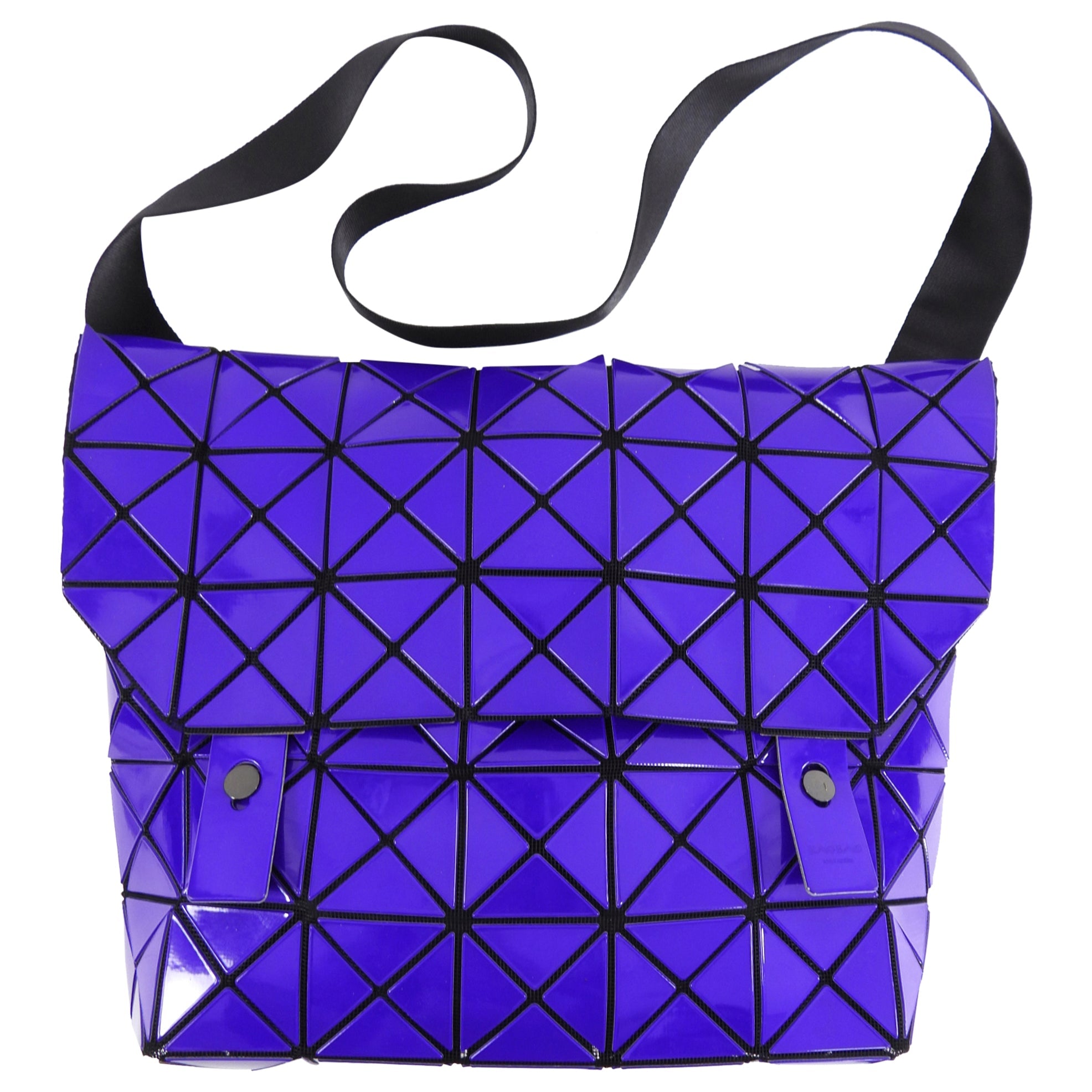 Issey Miyake Electric Blue Bao Bao Messenger Bag