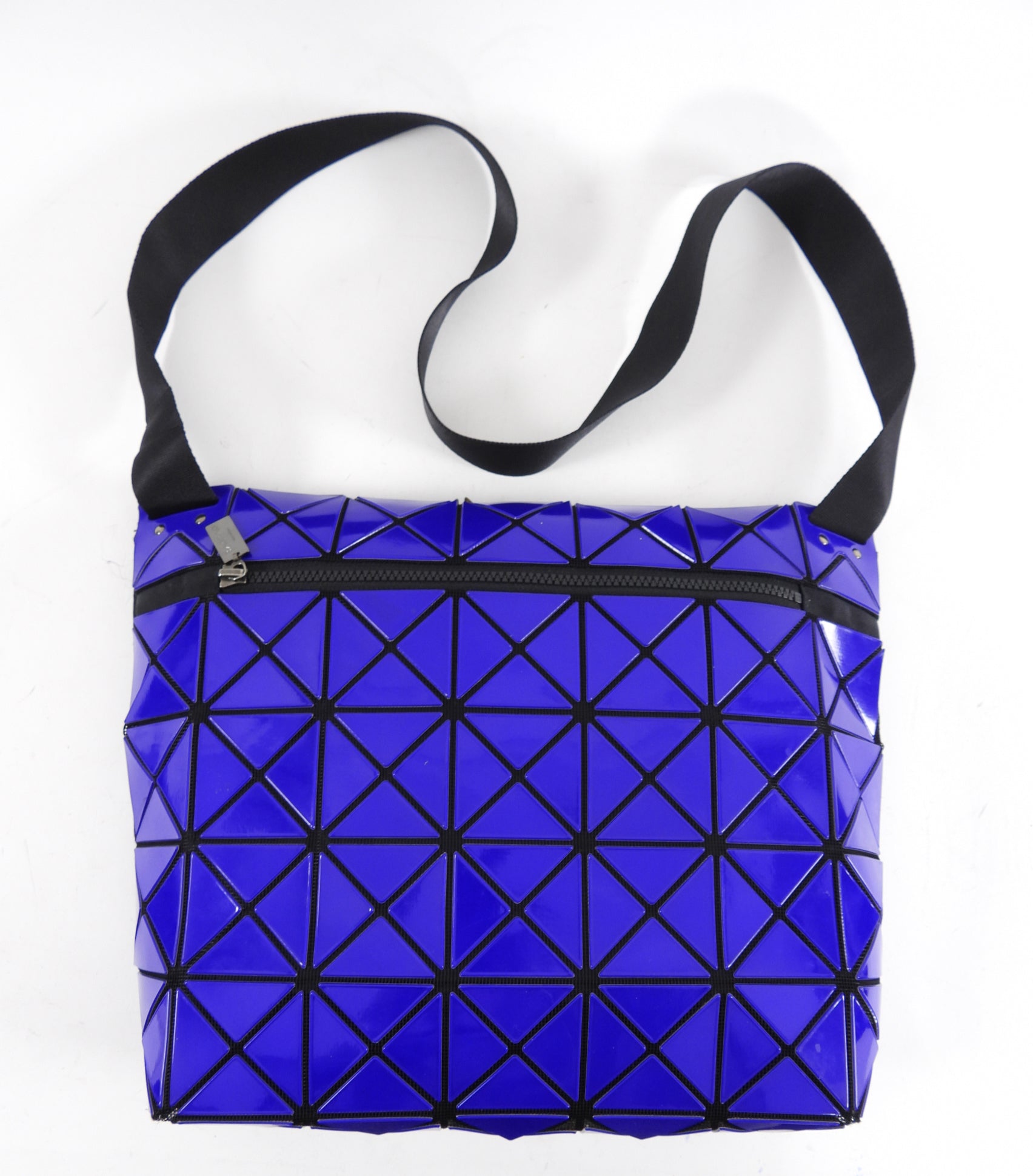 Issey Miyake Electric Blue Bao Bao Messenger Bag