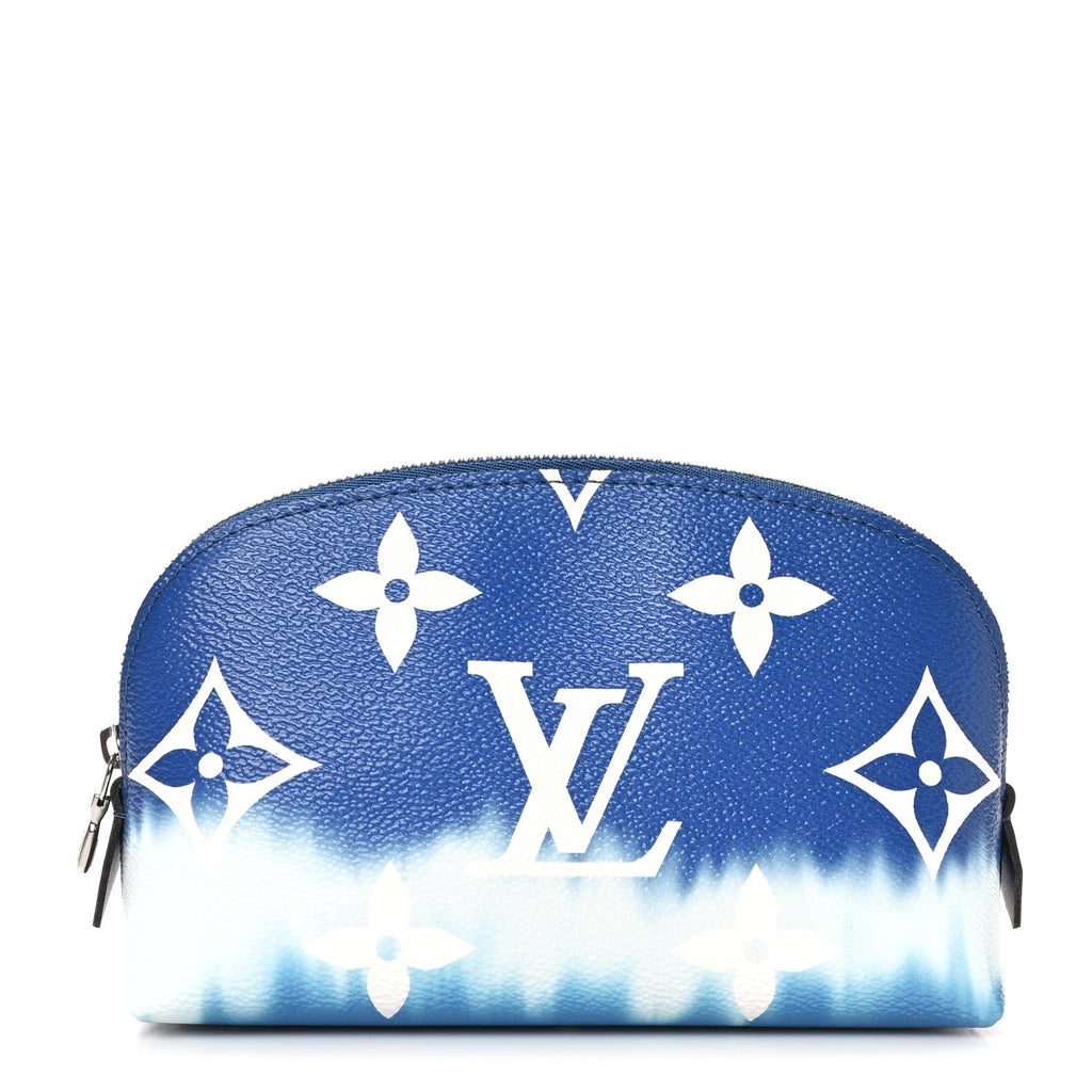 Monogram Giant Escale Cosmetic Pouch Blue