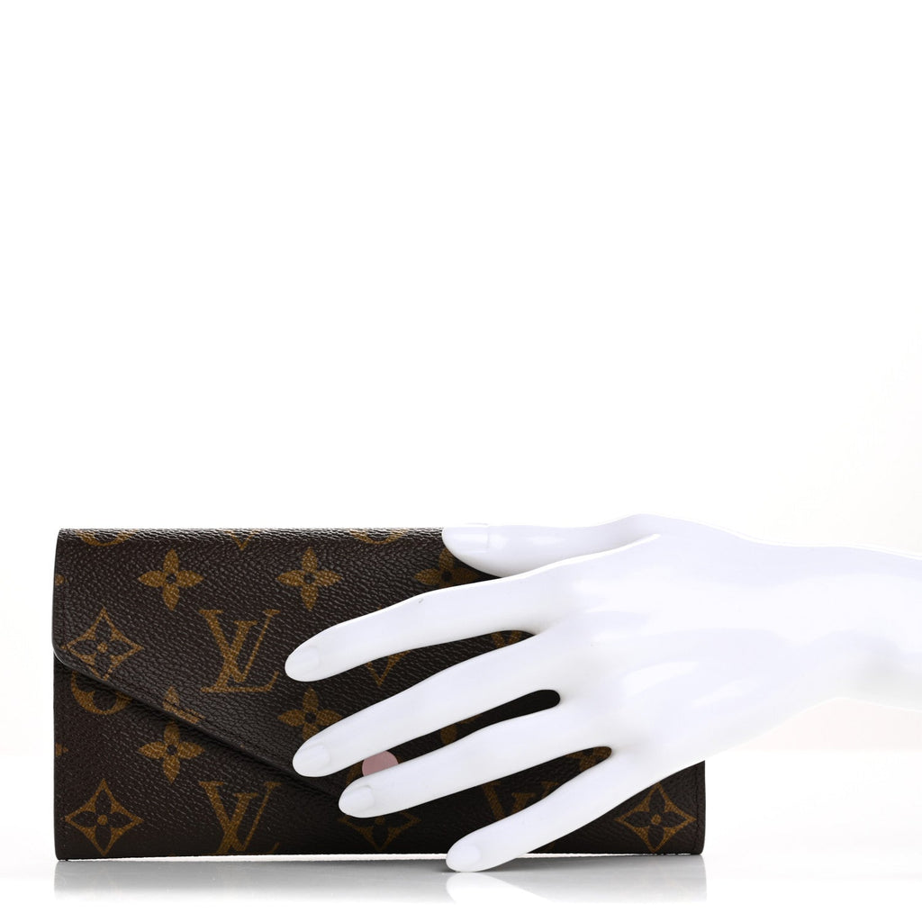 Monogram Josephine Wallet Rose Ballerine