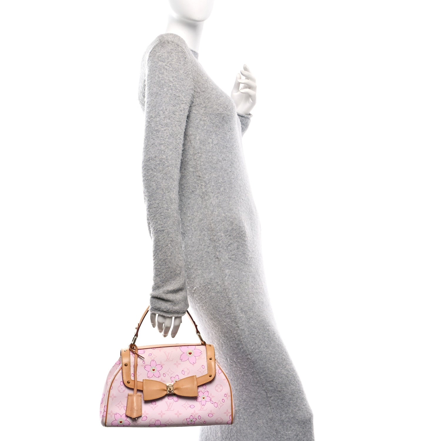 Monogram Cherry Blossom Sac Retro Pink