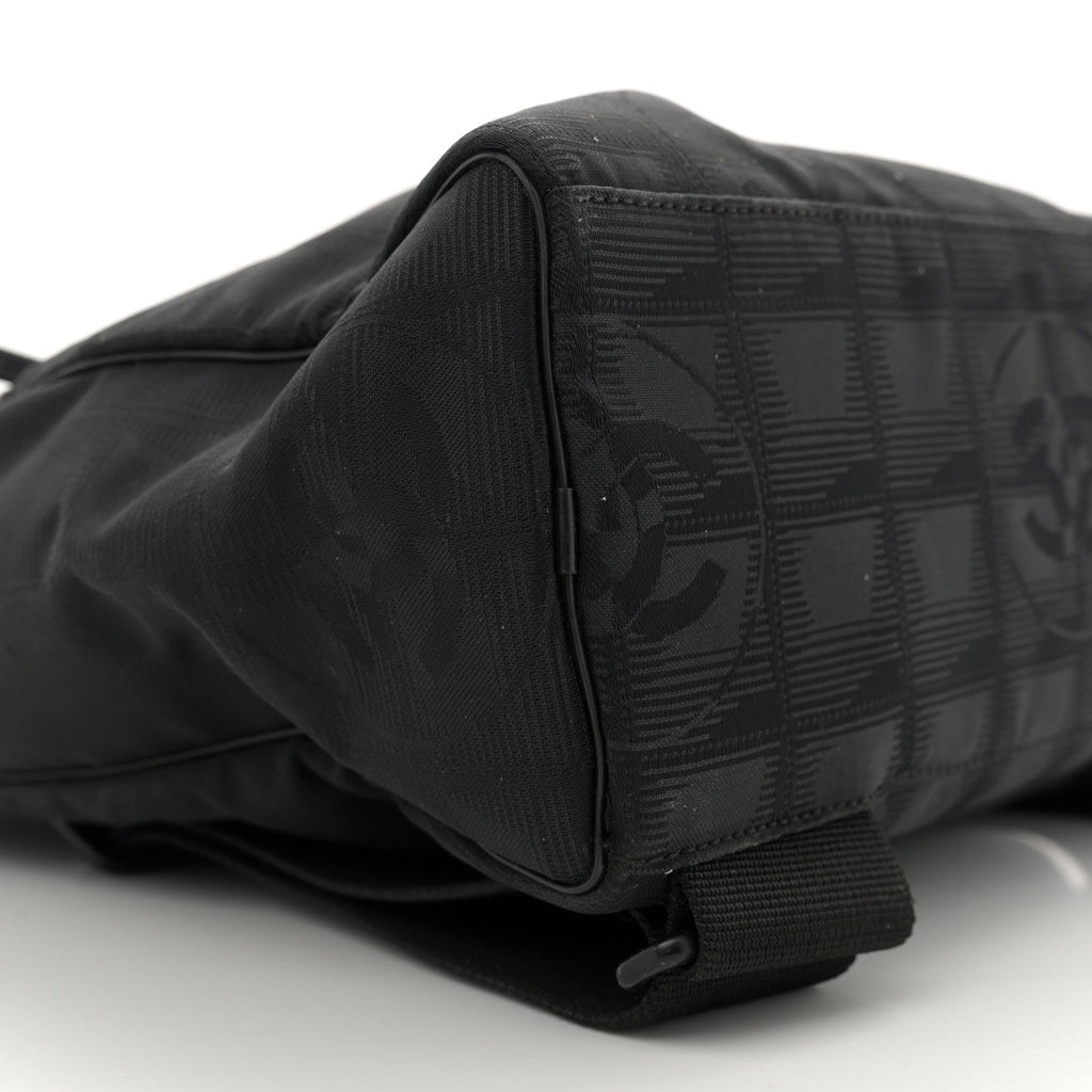 Nylon Travel Backpack Black