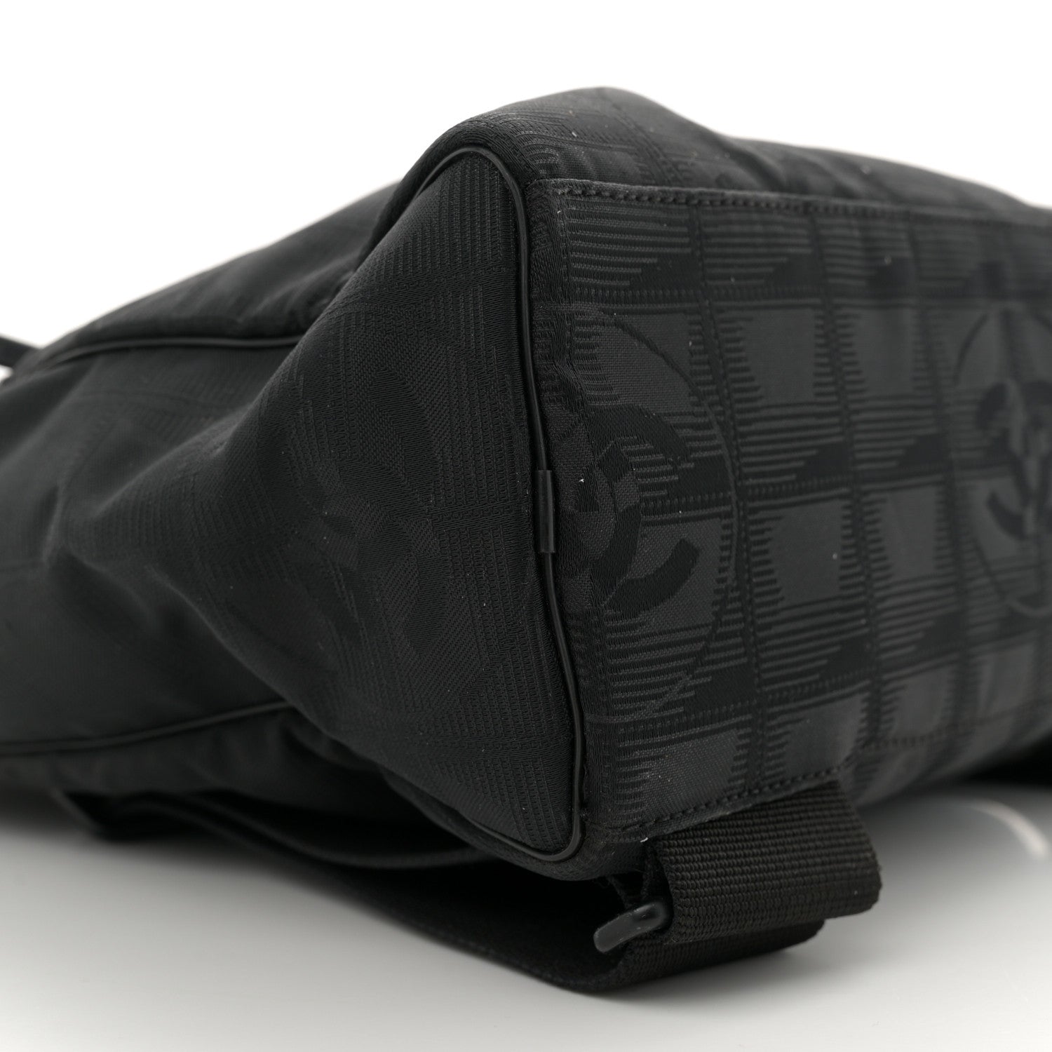 Nylon Travel Backpack Black
