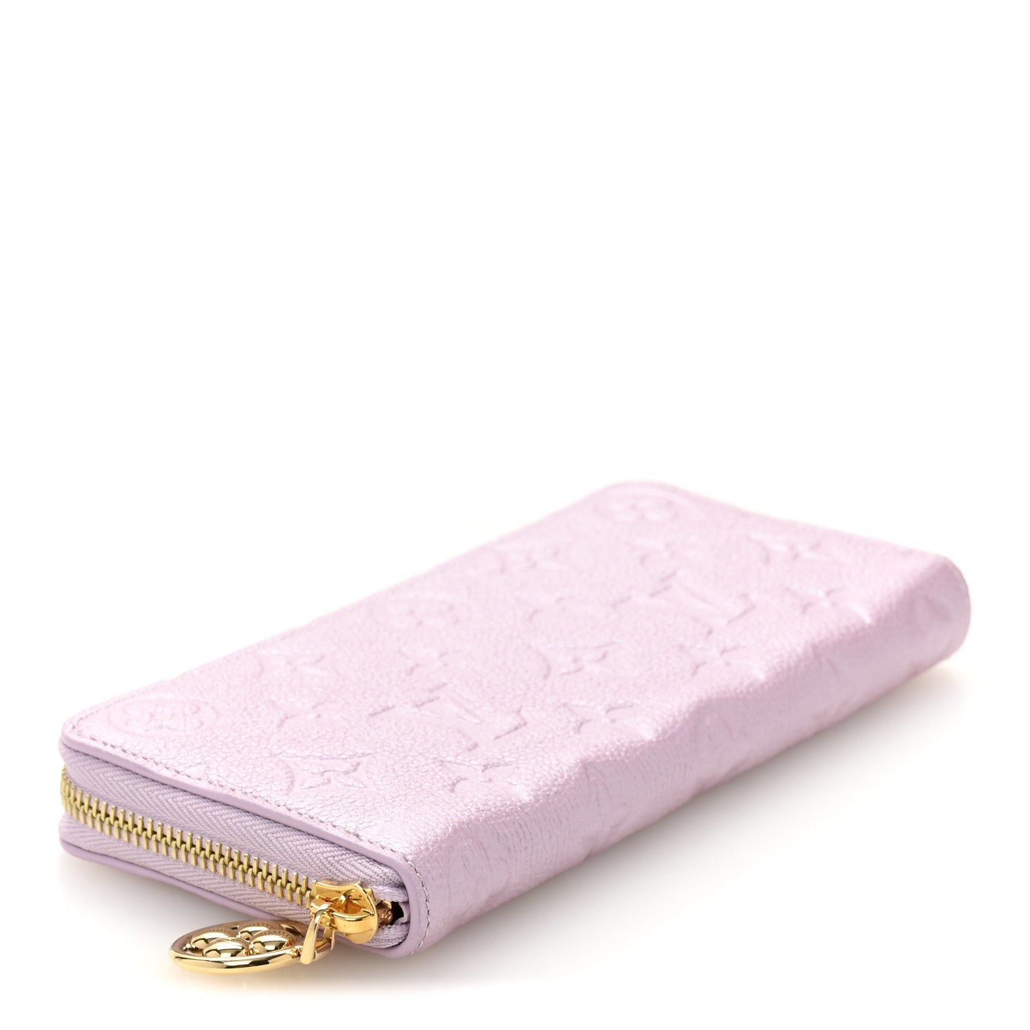 Metallic Empreinte Clemence Wallet Pearly Lilac