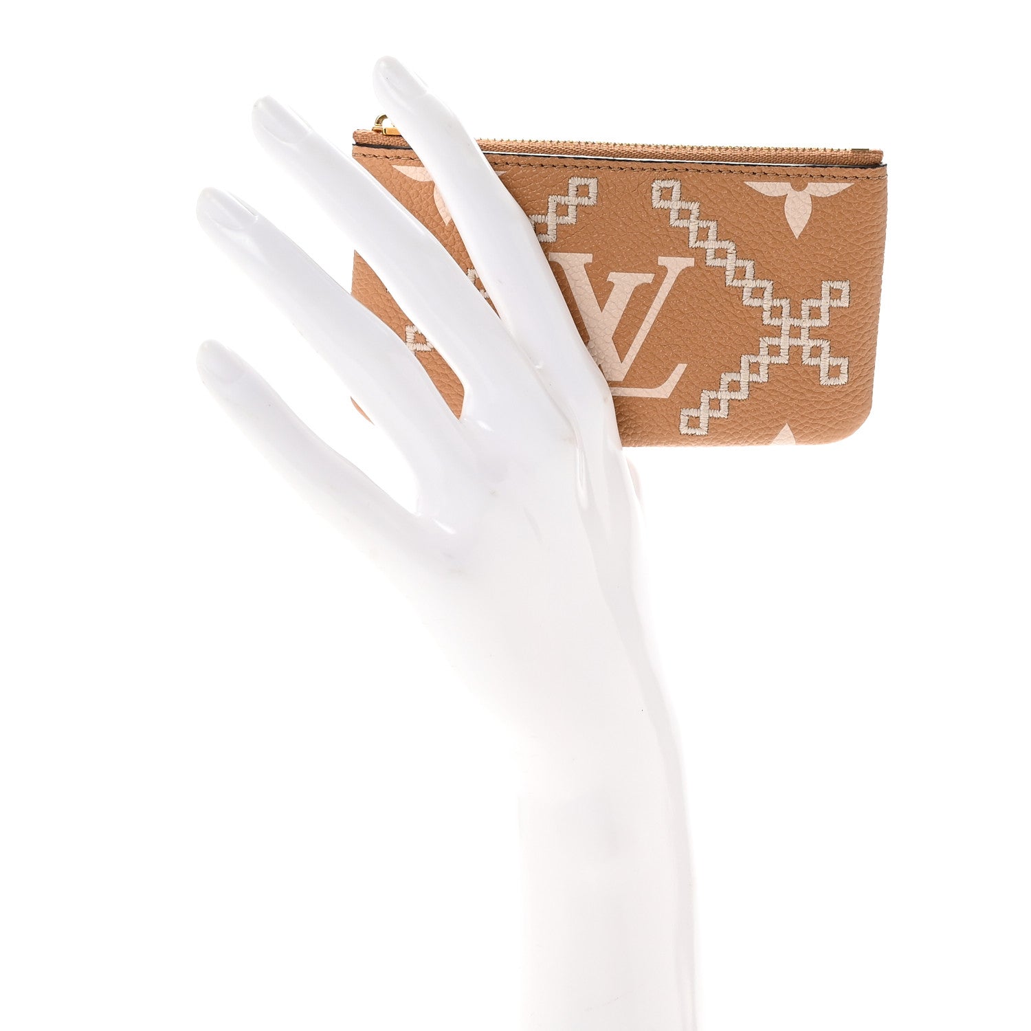 Empreinte Monogram Giant Broderies Key Pouch Arizona
