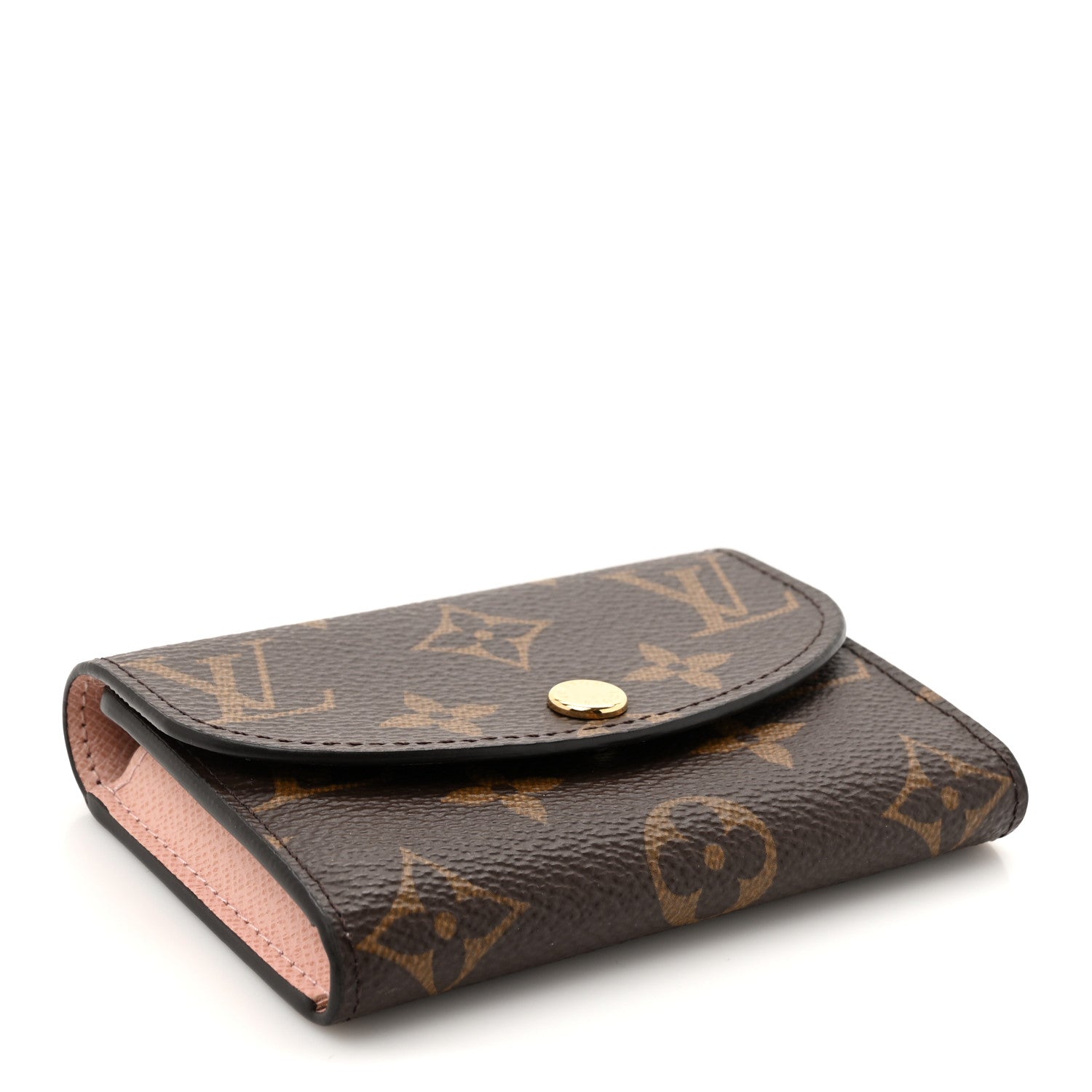 Monogram Rosalie Coin Purse Rose Ballerine