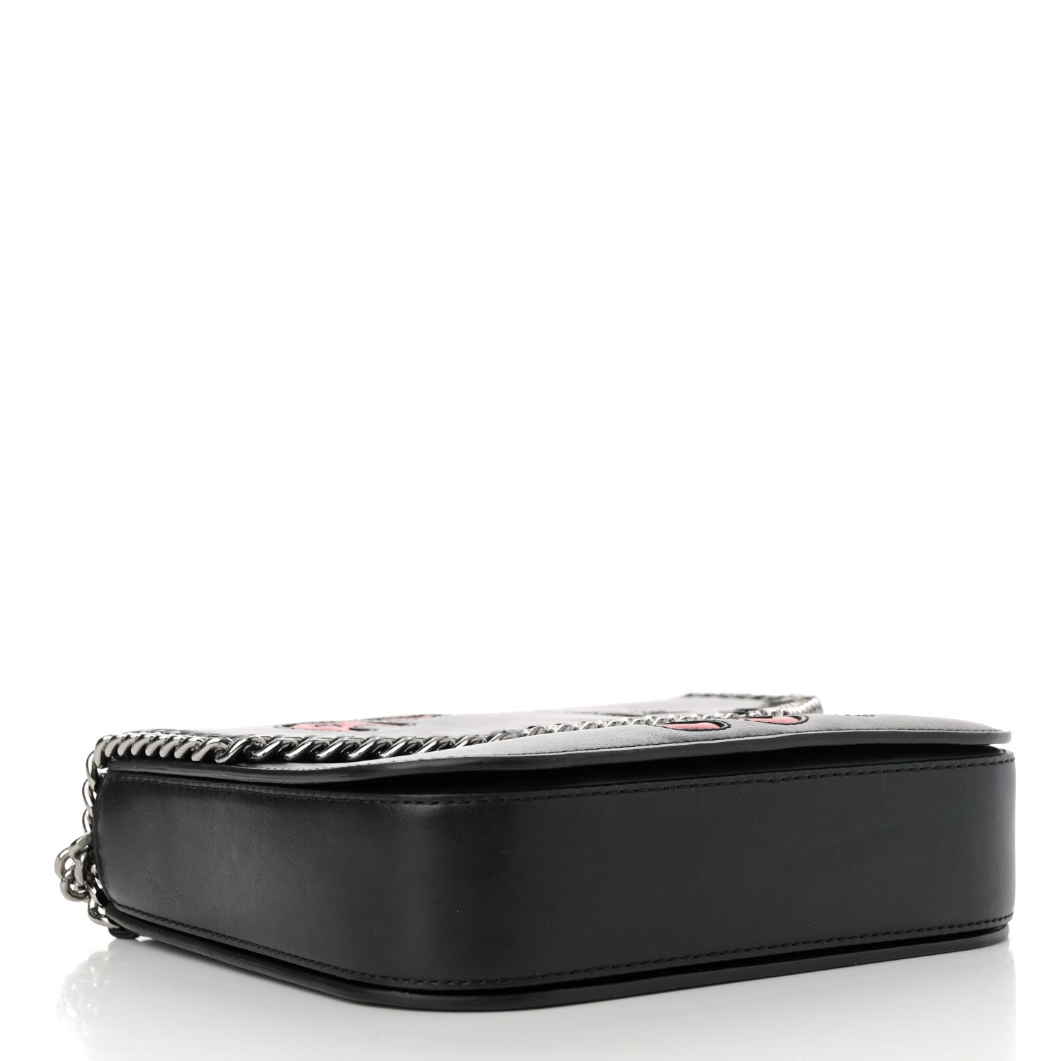 Eco Alter Nappa Falabella Box All Is Love Shoulder Bag Black