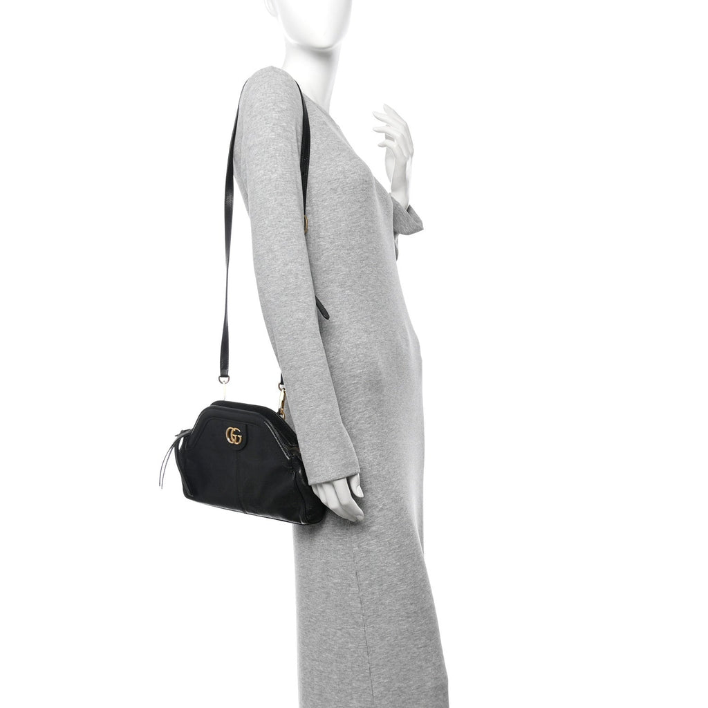 Calfskin Small Re(Belle) Crossbody Bag Black