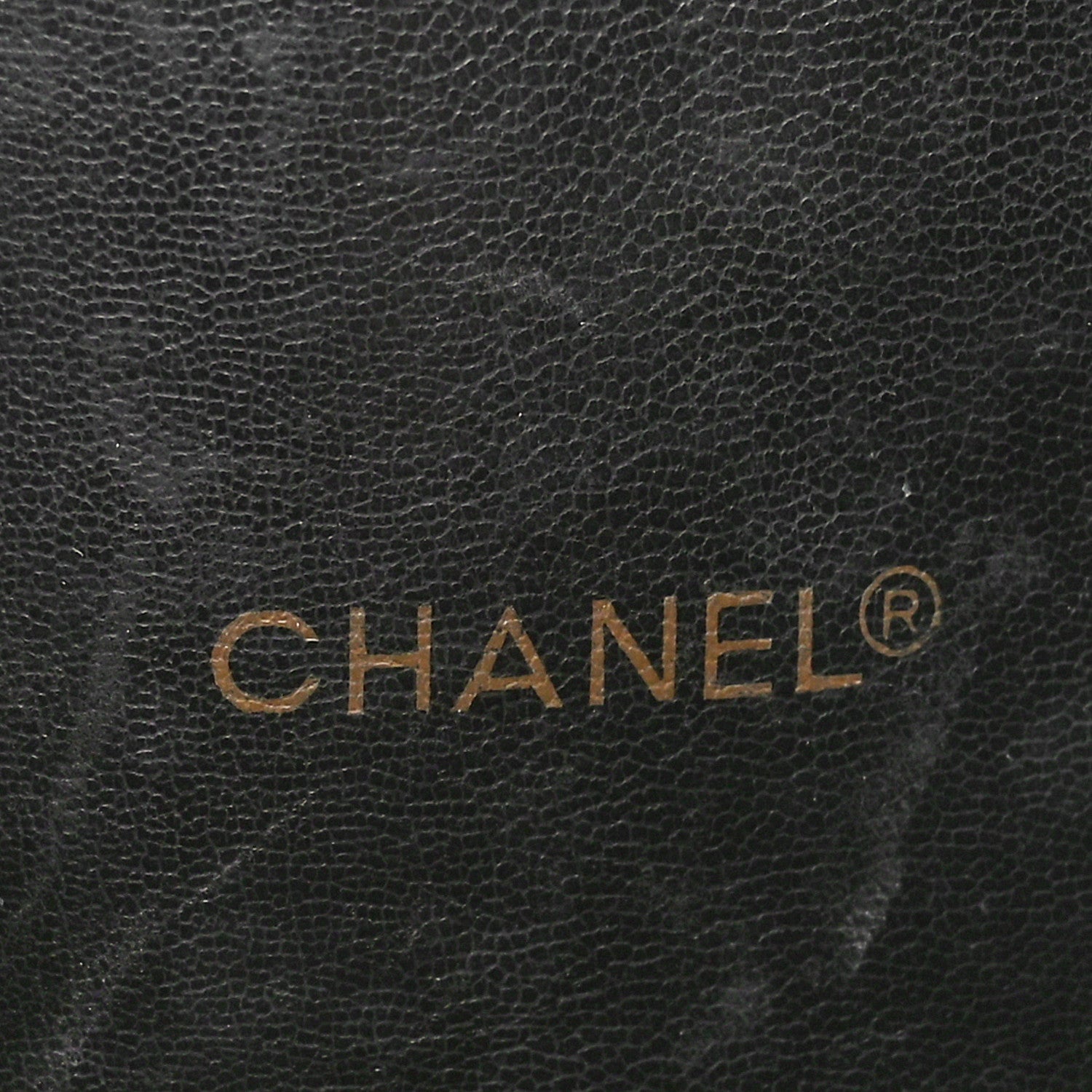 Lambskin Quilted CC Shopping Tote  Tote Black