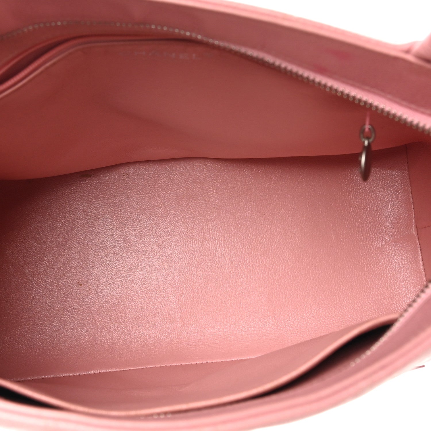 Caviar Quilted Medallion Tote Light Pink