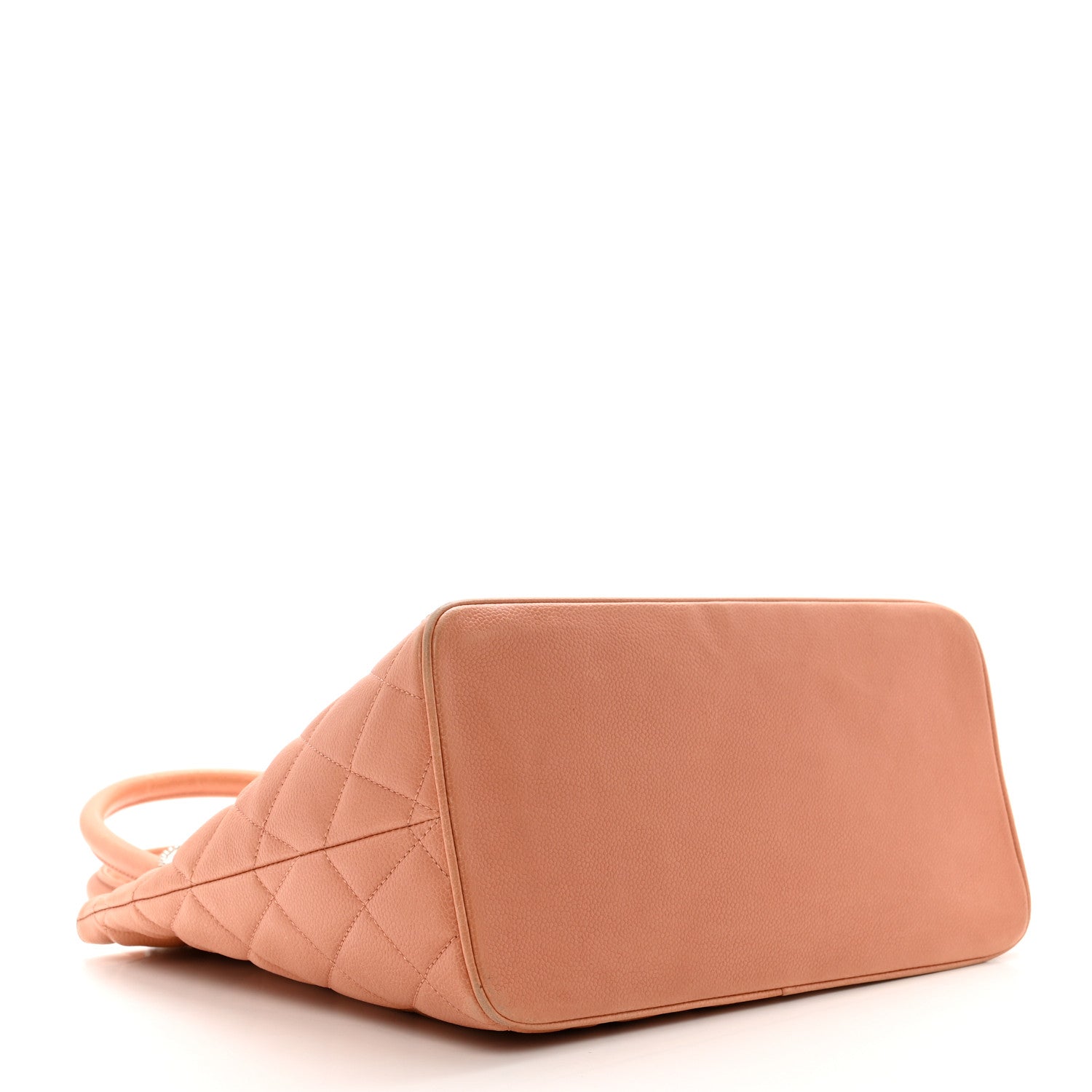 Caviar Quilted Medallion Tote Pink