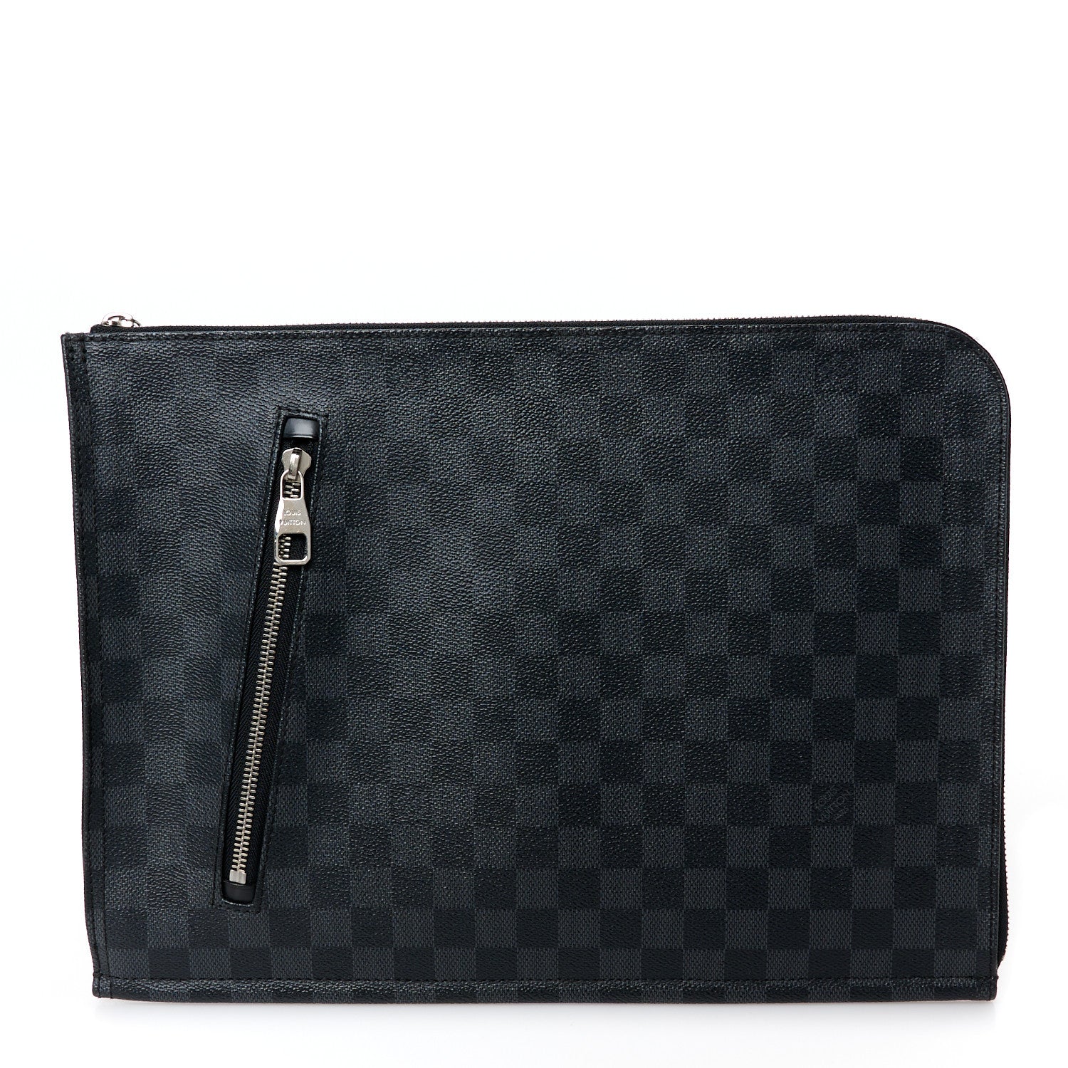 Damier Graphite Poche Documents Holder