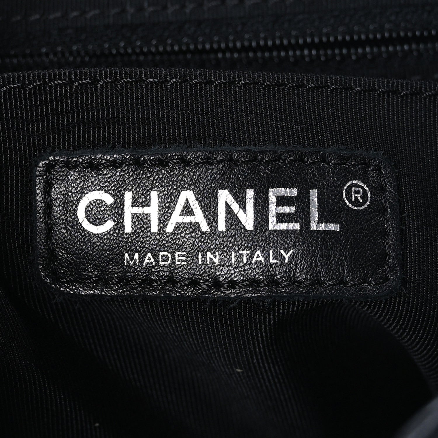 Calfskin Chevron Quilted Large Urban Spirit Backpack Black