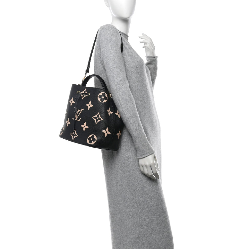 Empreinte Monogram Giant Neonoe MM Black Beige