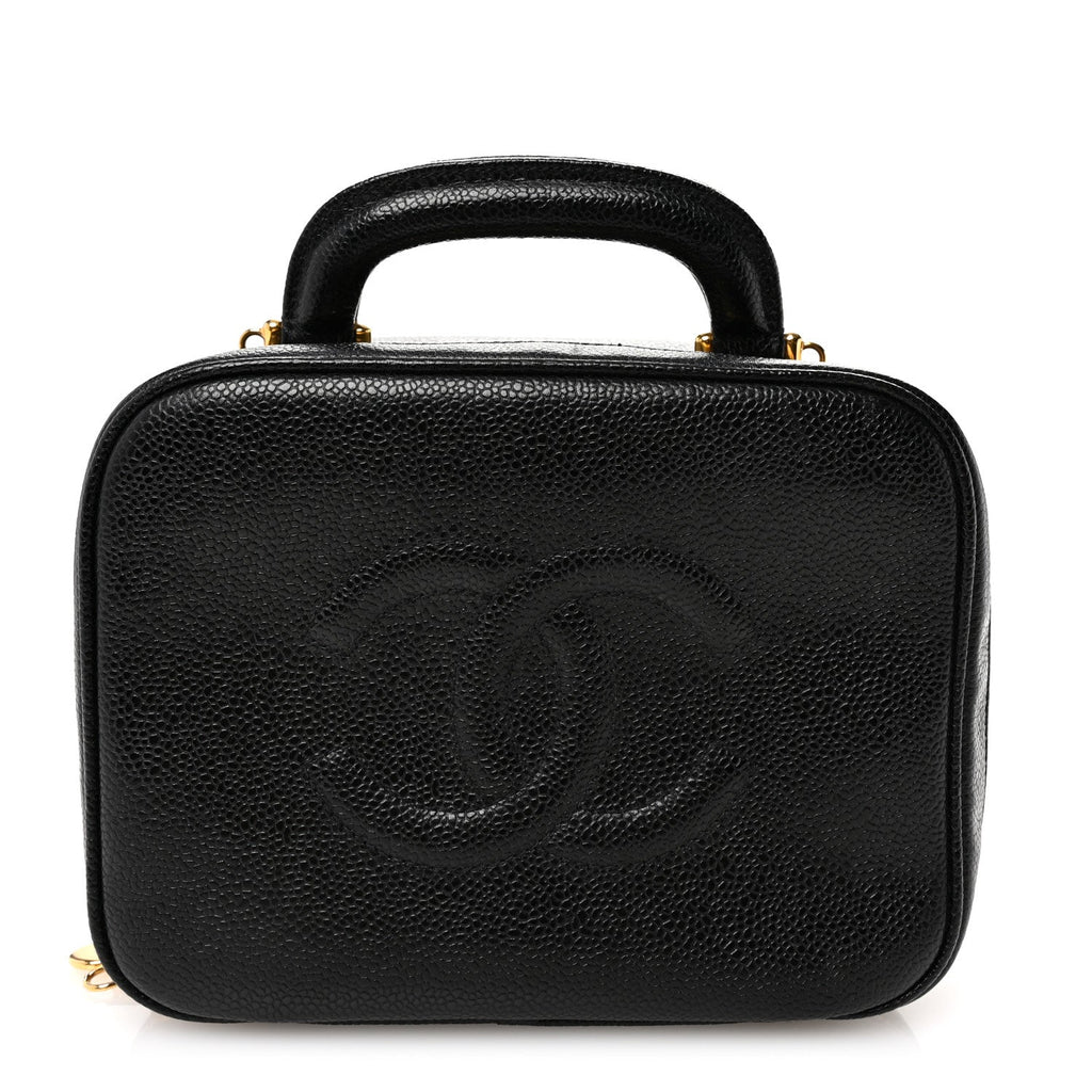 Caviar Timeless CC Vanity Case Black