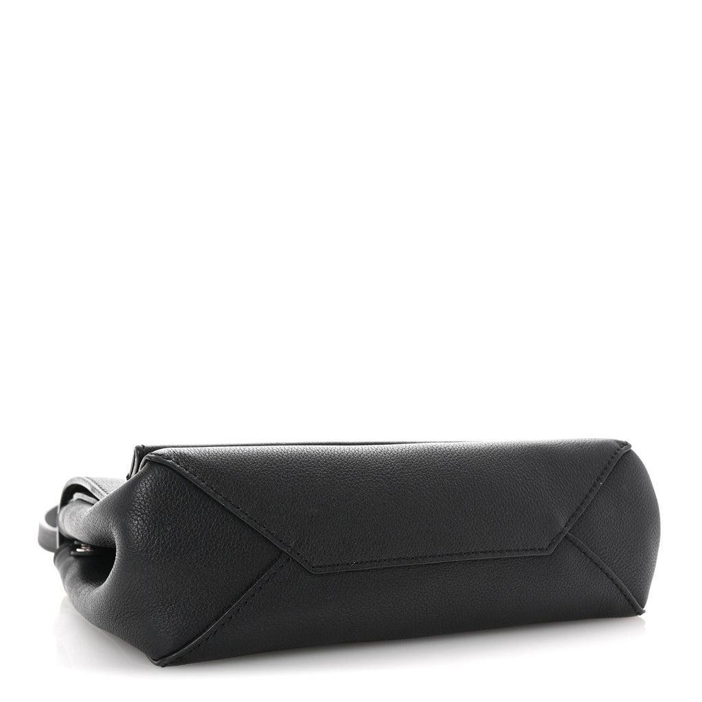 Calfskin Lockme II Chain Bag BB Black