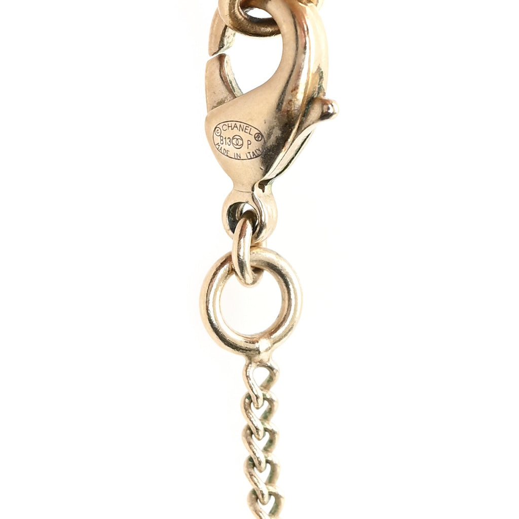 Logo Necklace Gold