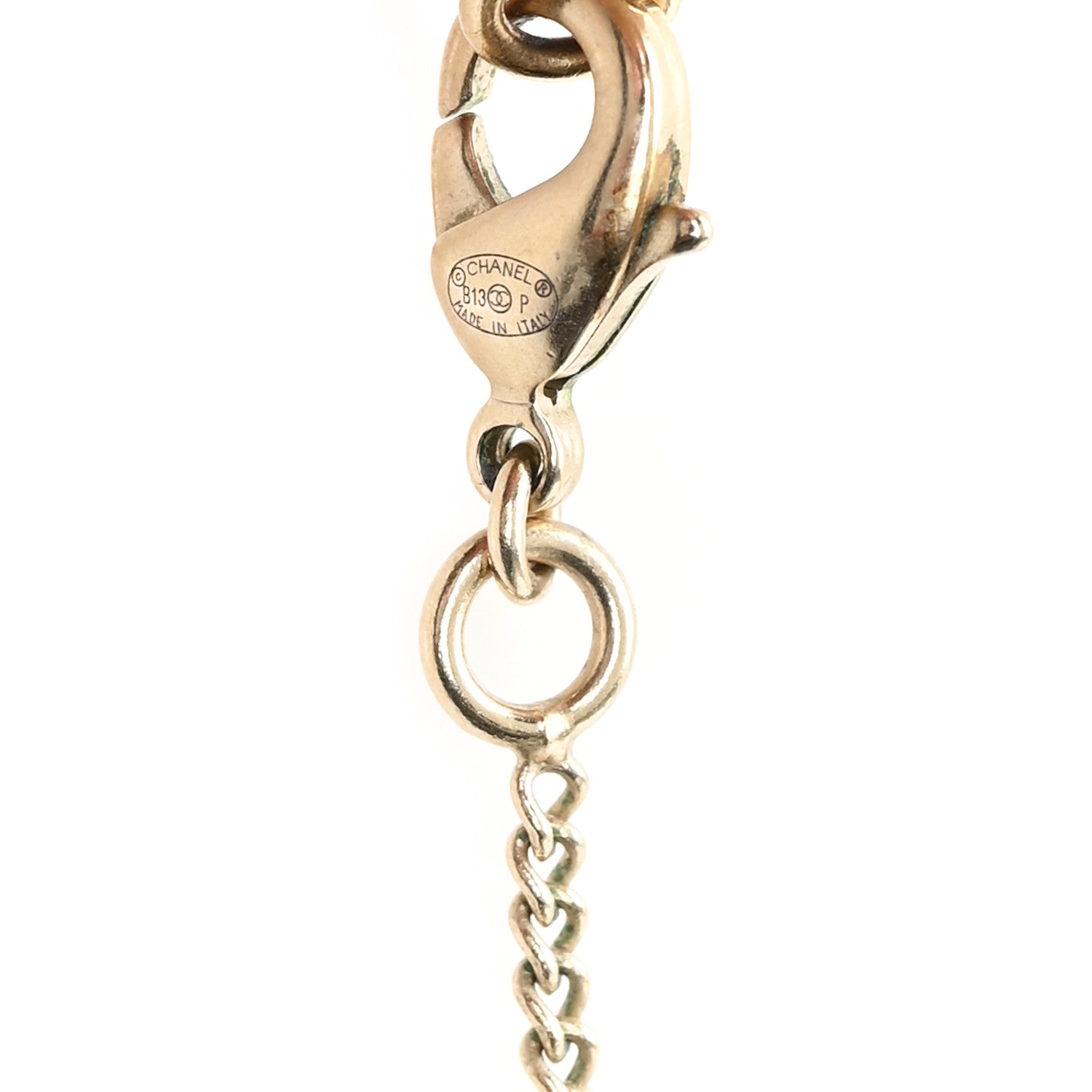 Logo Necklace Gold