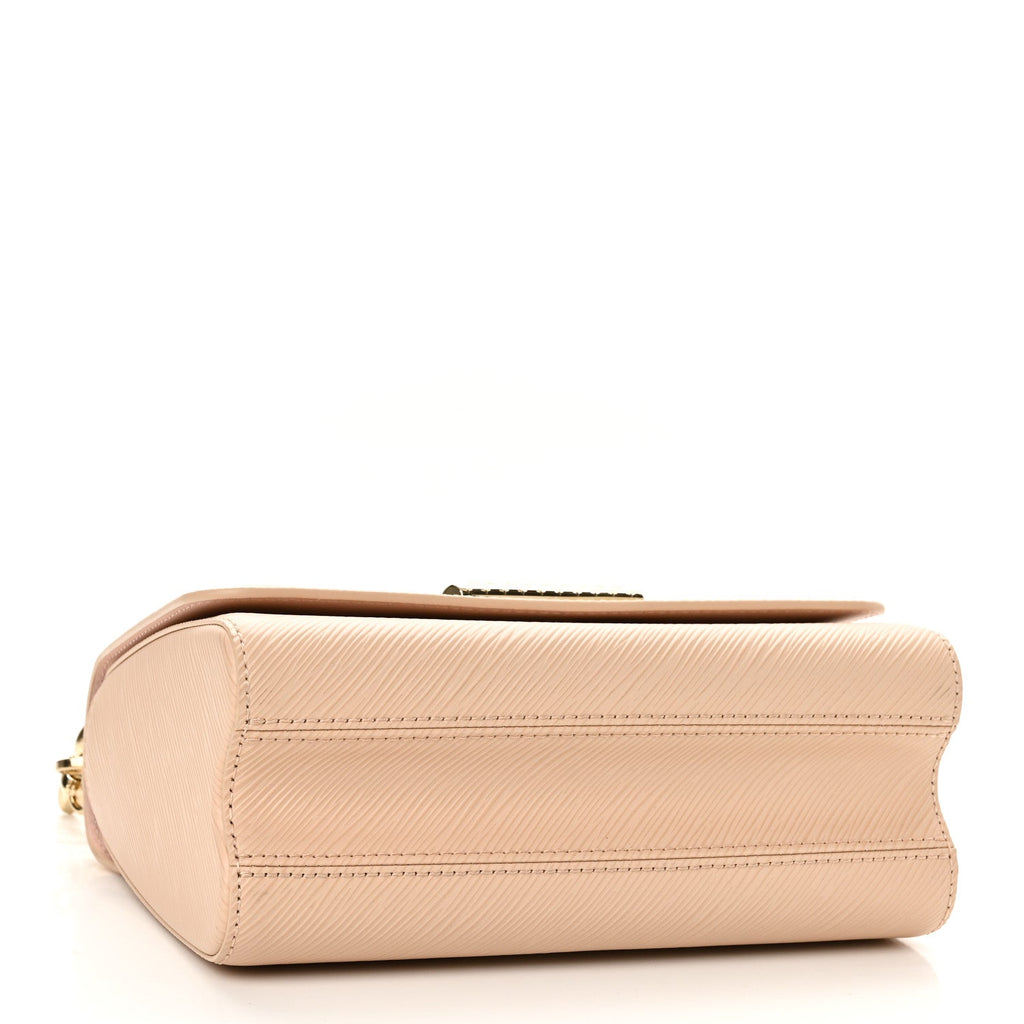 Epi Twist Top Handle Shoulder Bag MM Macchiato