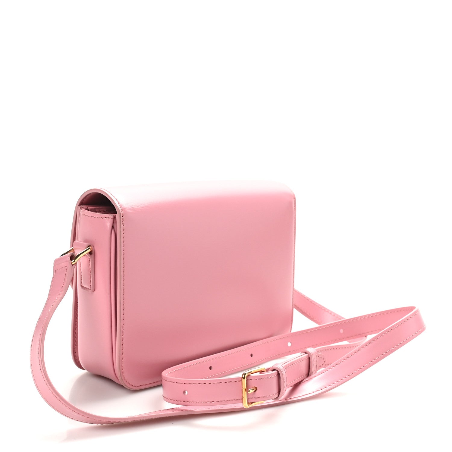Shiny Calfskin Teen Triomphe Rose