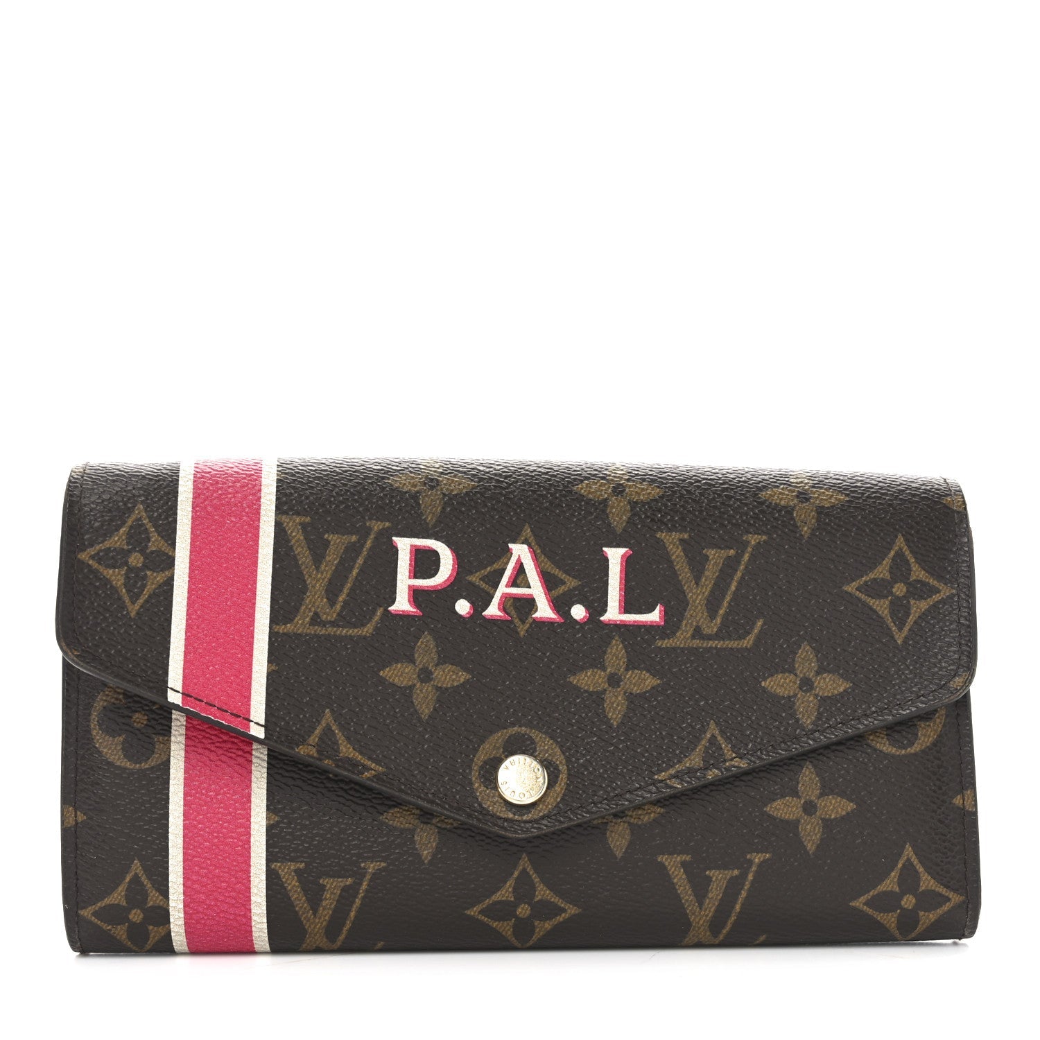Monogram My LV Heritage Sarah Wallet NM Rose Freesia
