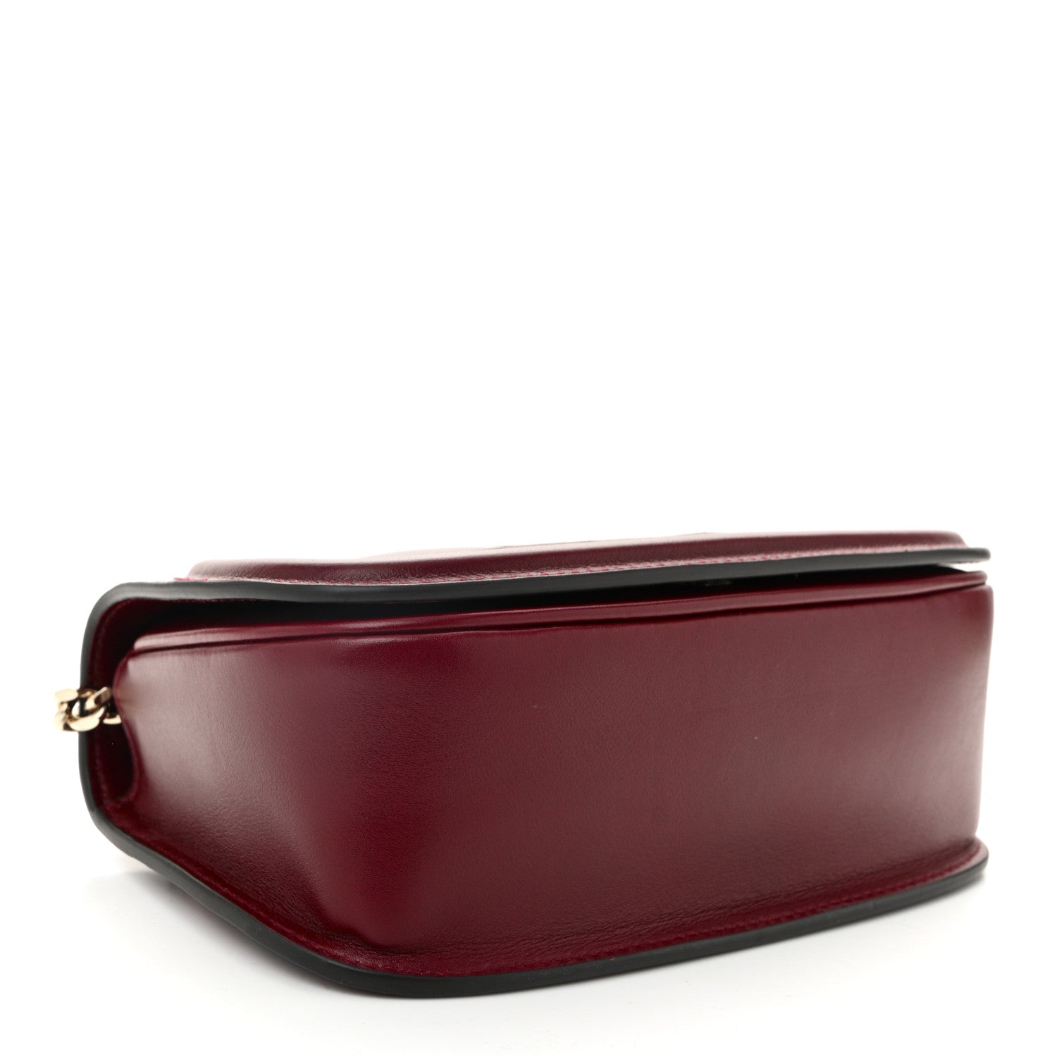Calfskin Blondie Small Shoulder Bag Dark Red