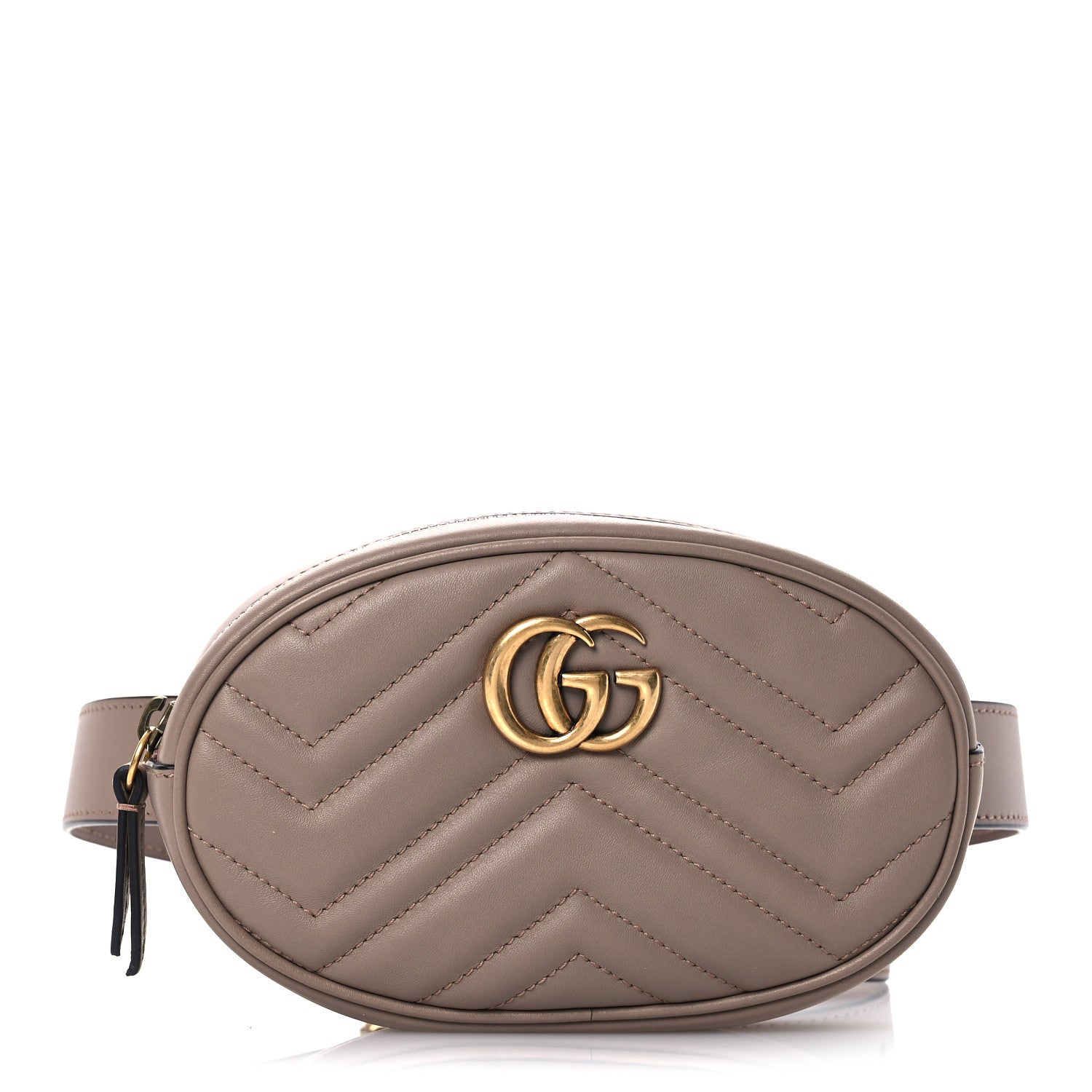Calfskin Matelasse GG Marmont Belt Bag 75 30 Porcelain Rose