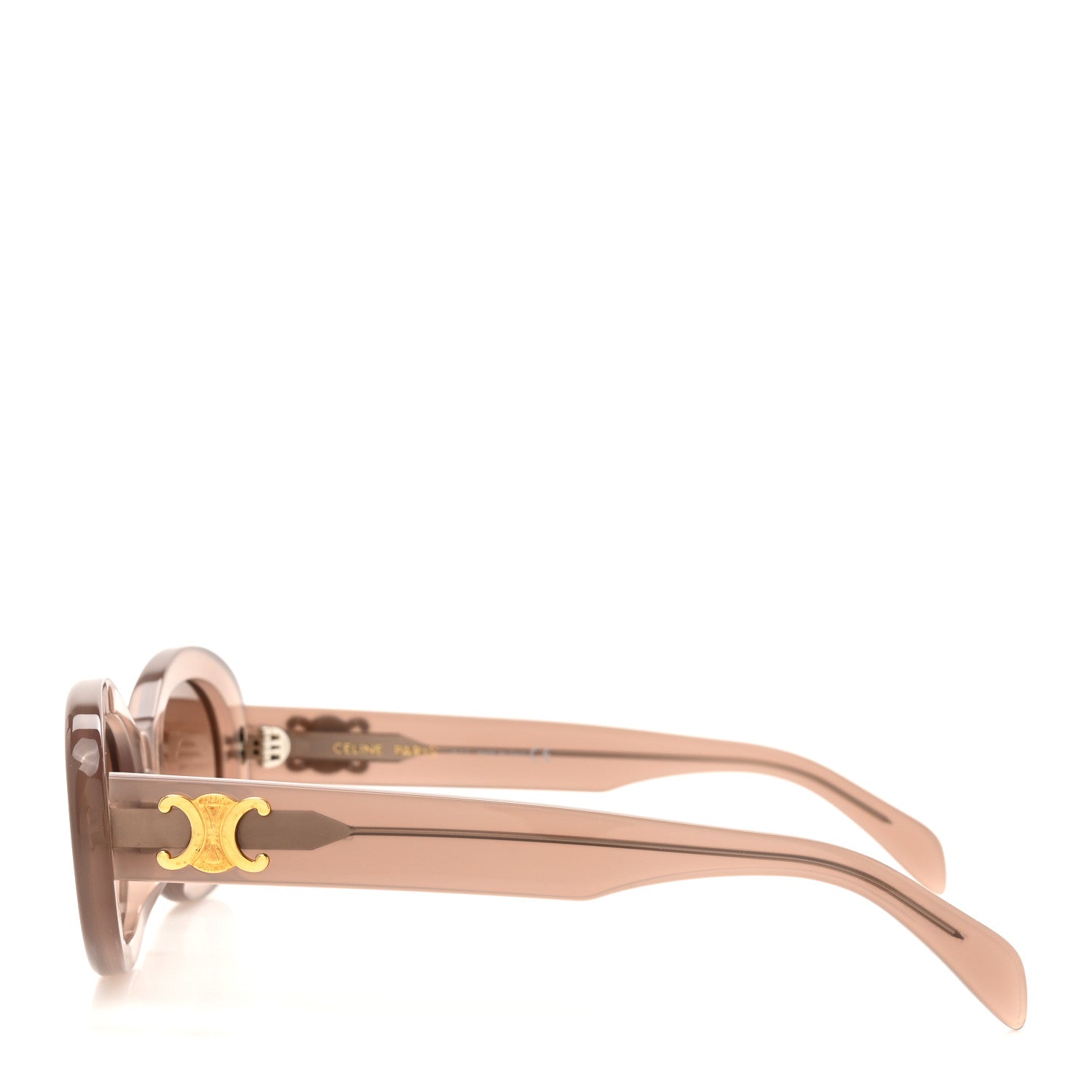 Acetate Triomphe 01 Sunglasses CL 40194U Milky Hazelnut