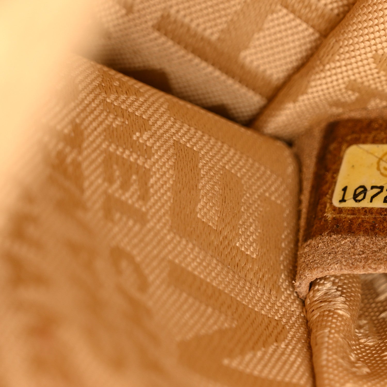 Aged Calfskin Vintage Ligne Flap Gold