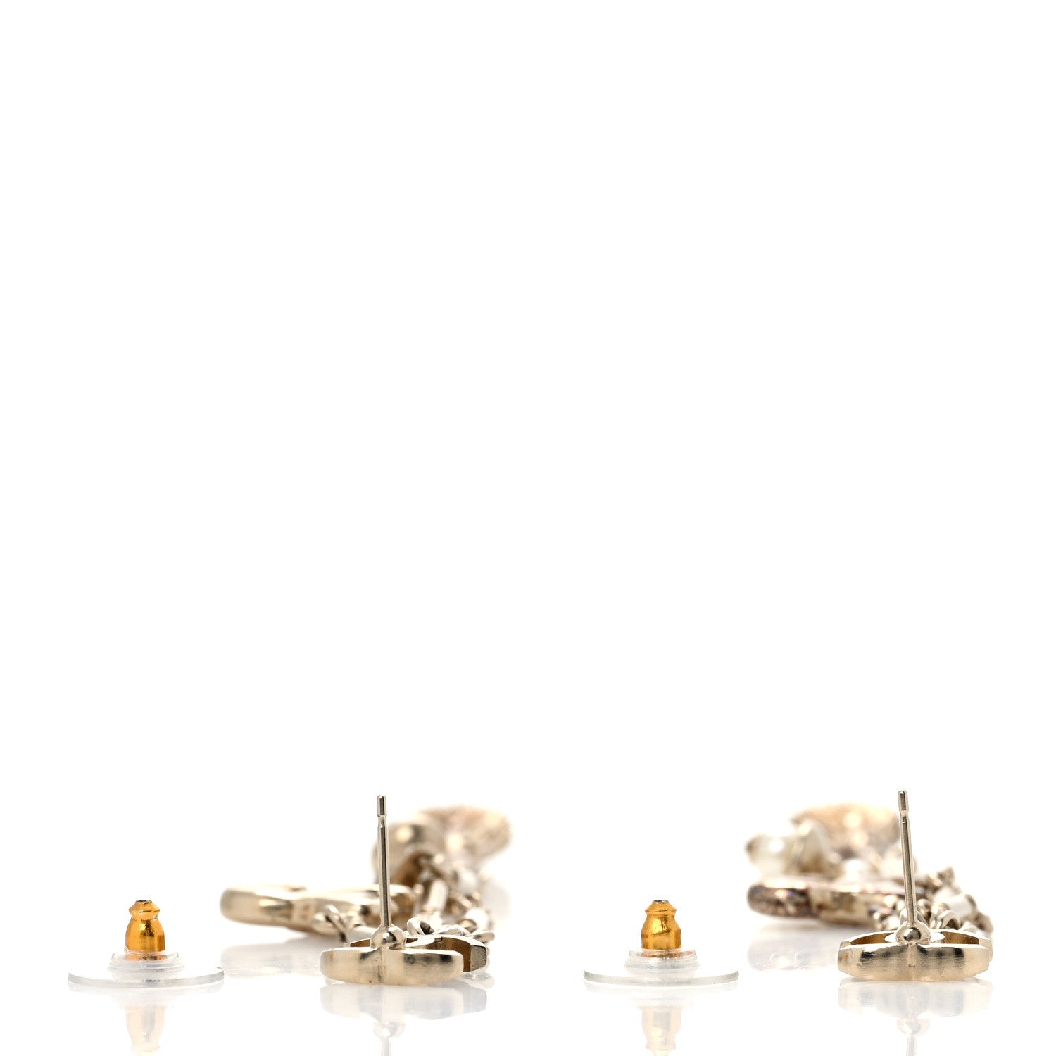 Pearl CC Egypt Drop Earrings Gold