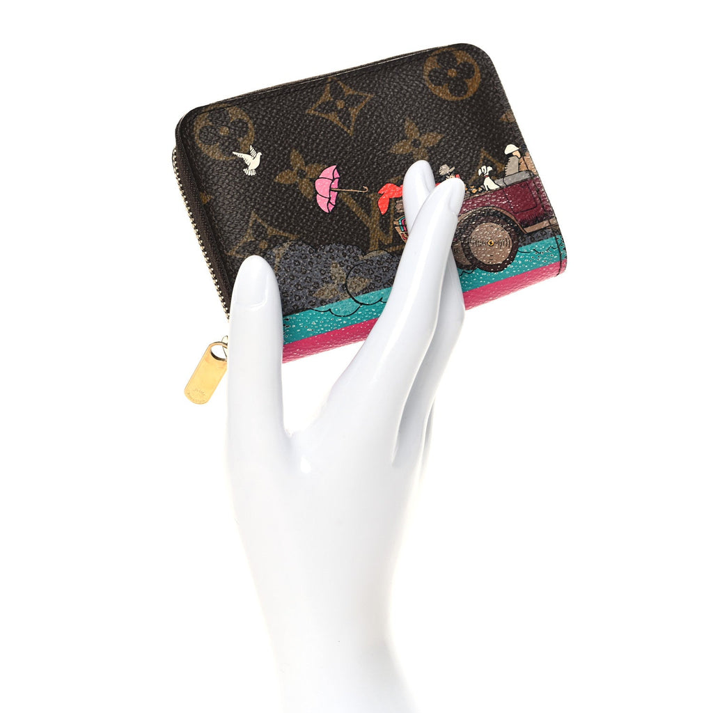 Monogram 2015 Christmas Animation Zippy Coin Purse Hibiscus
