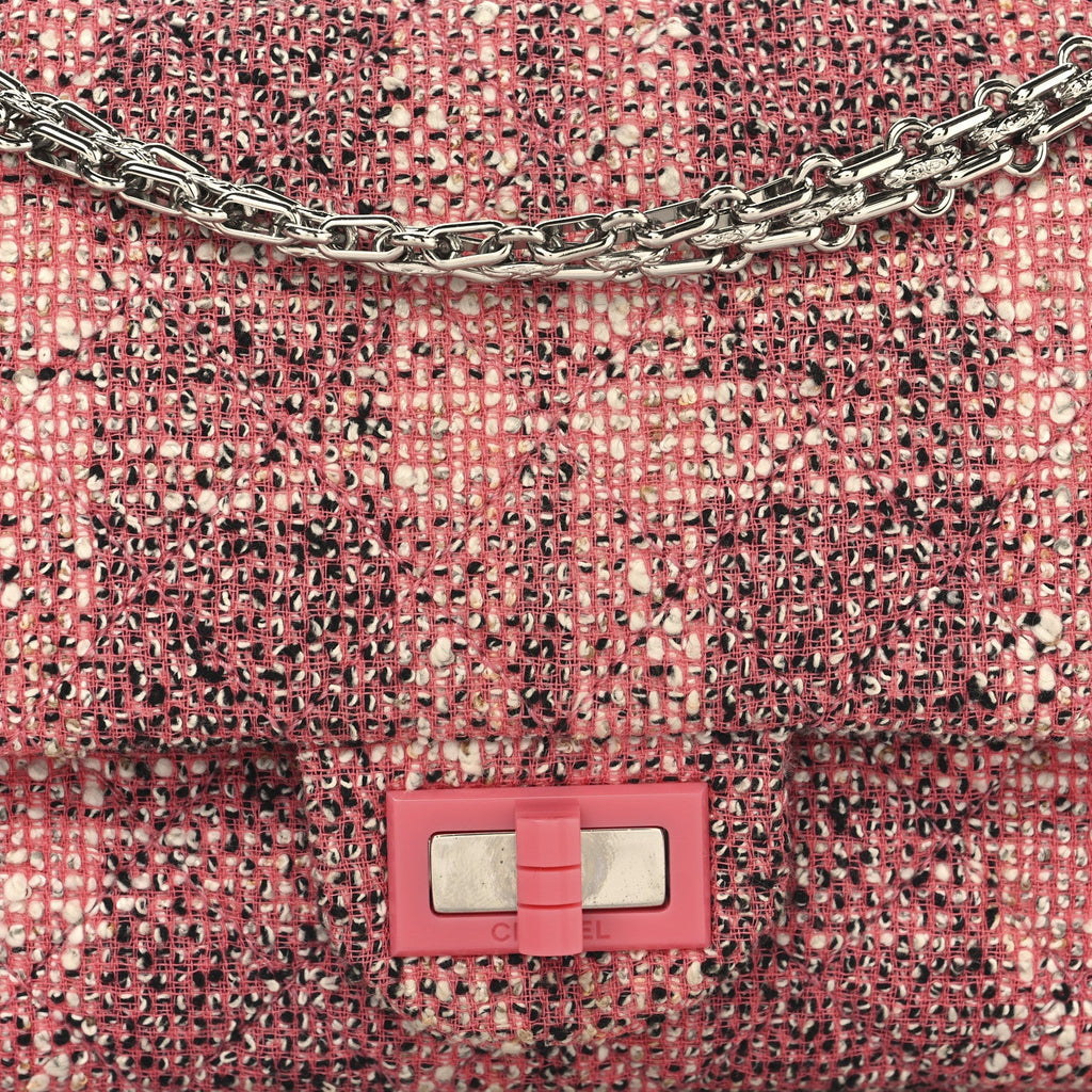 Tweed Resin 2.55 Reissue 225 Flap Pink