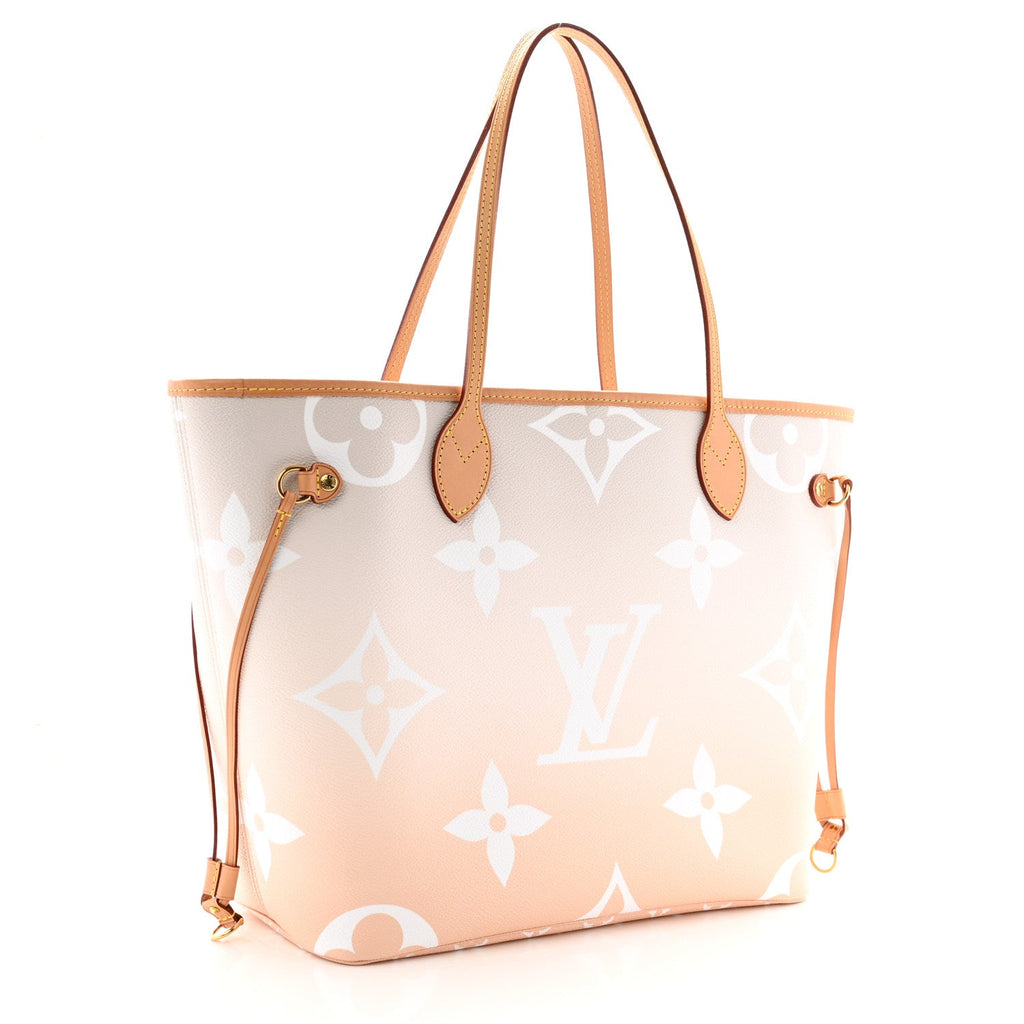 Monogram Giant By The Pool Neverfull MM Brume