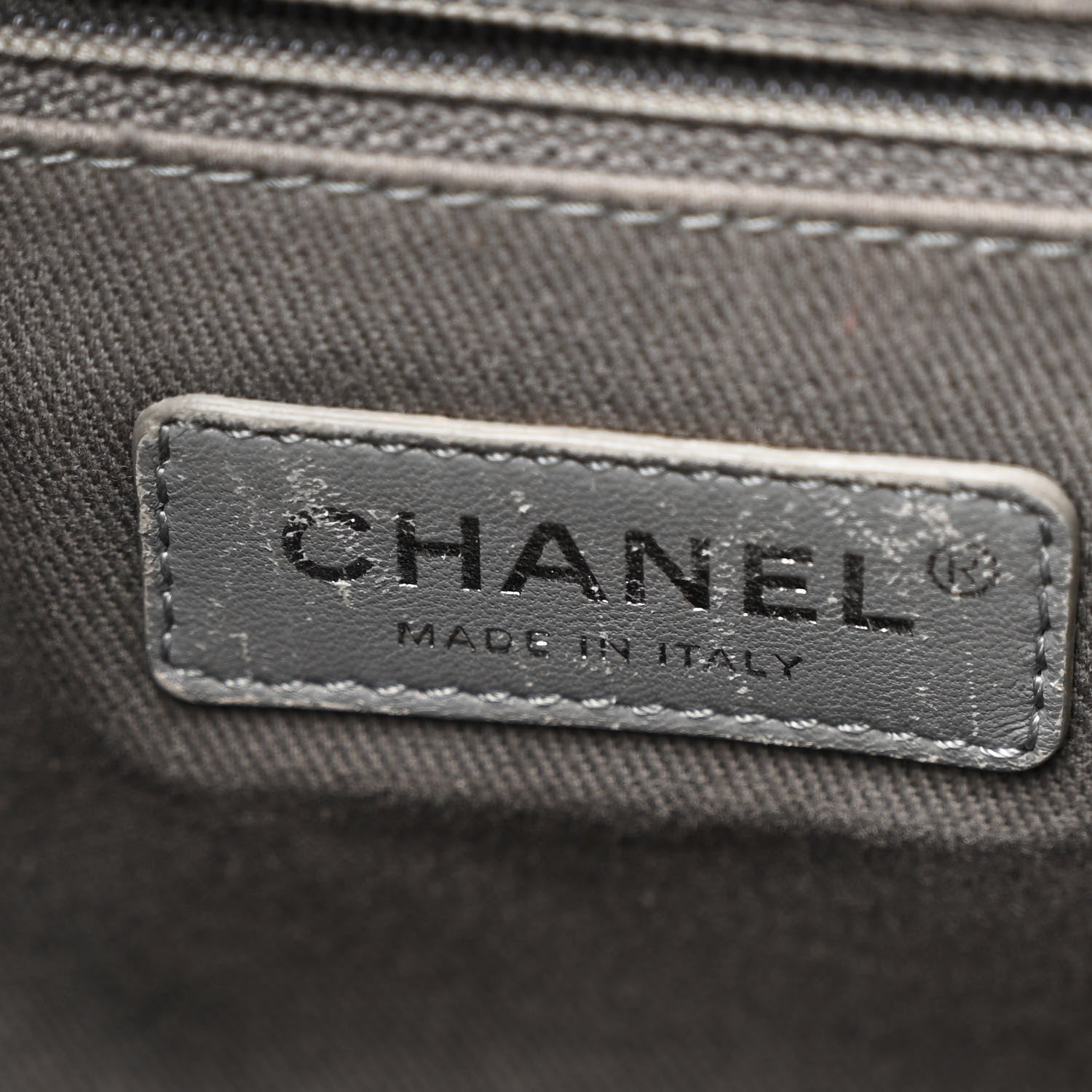 Canvas Large Deauville Backpack Grey