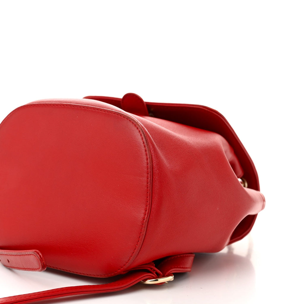 Lambskin CC Mania Backpack Red